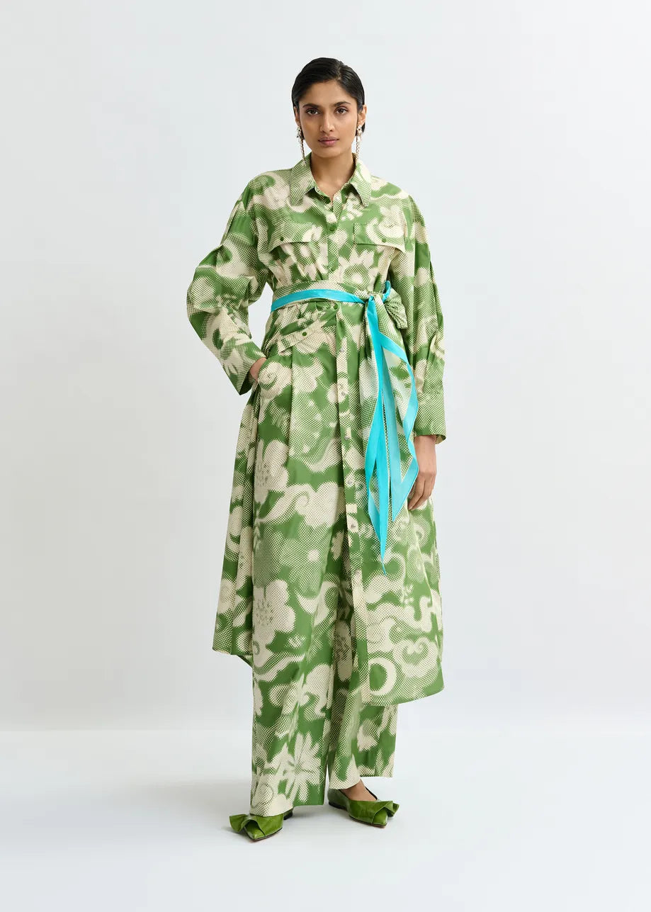 Jarf Scarf Beige Green