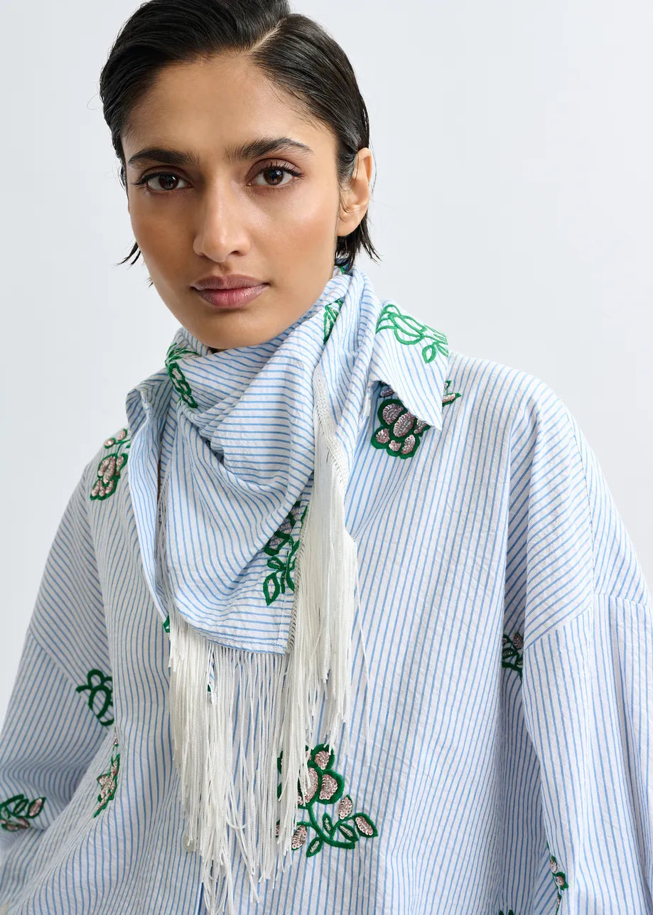 Jennie Scarf Off White