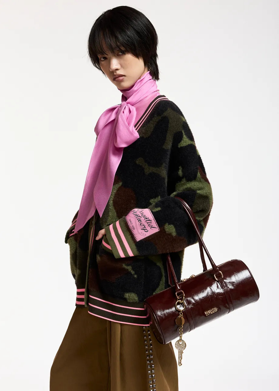 Kamoo Cardigan Khaki Brown