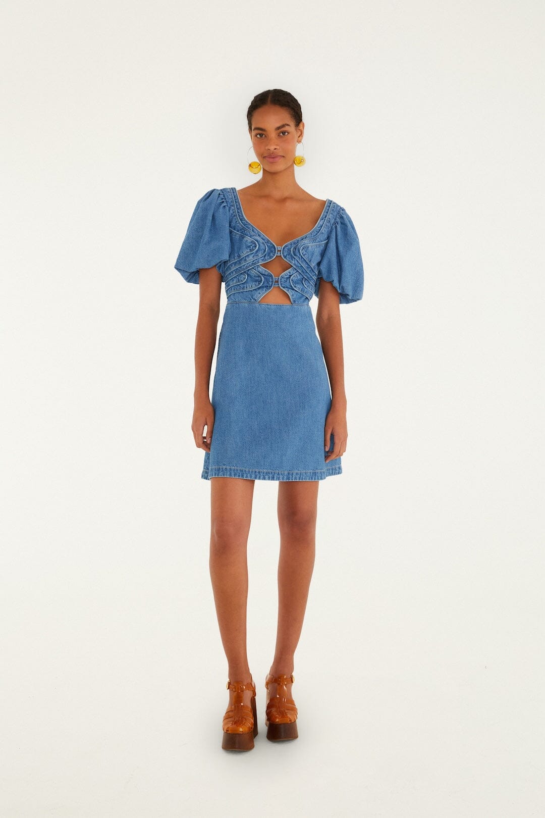 Denim Loop Dress