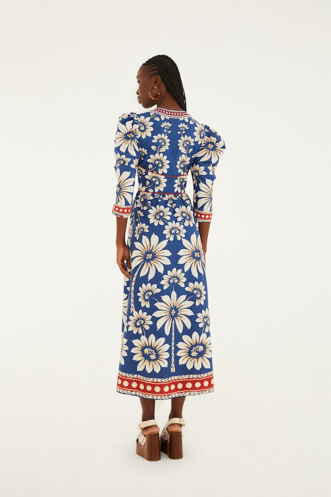 Luna Maxi Dress Blue