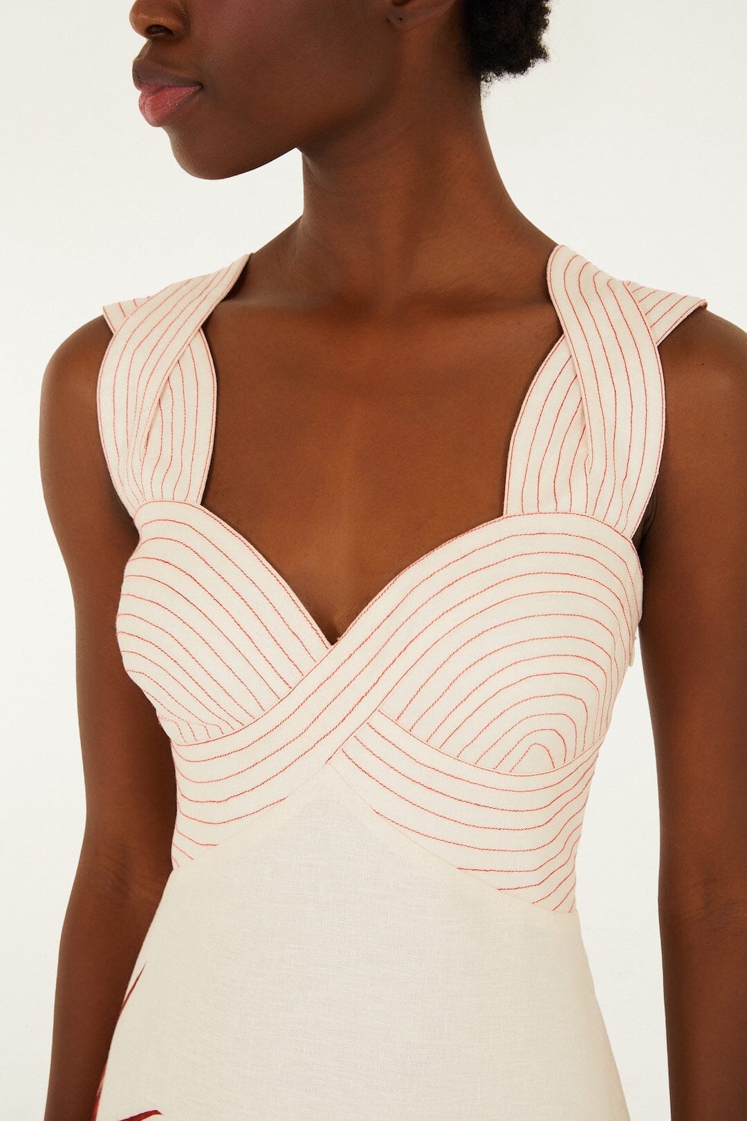 Strelitzia Midi Dress Sand