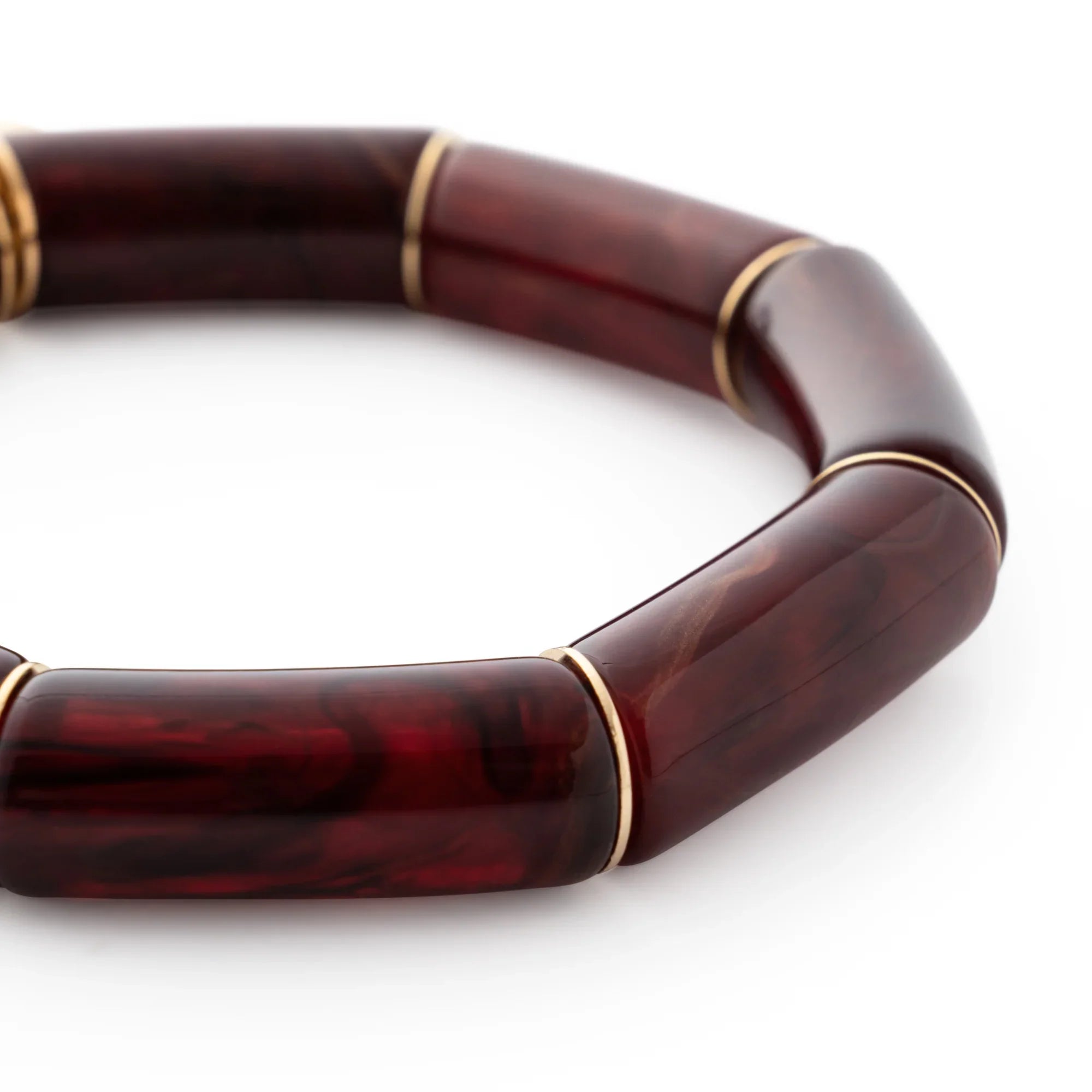 Flex Bracelet Bordeaux Marble