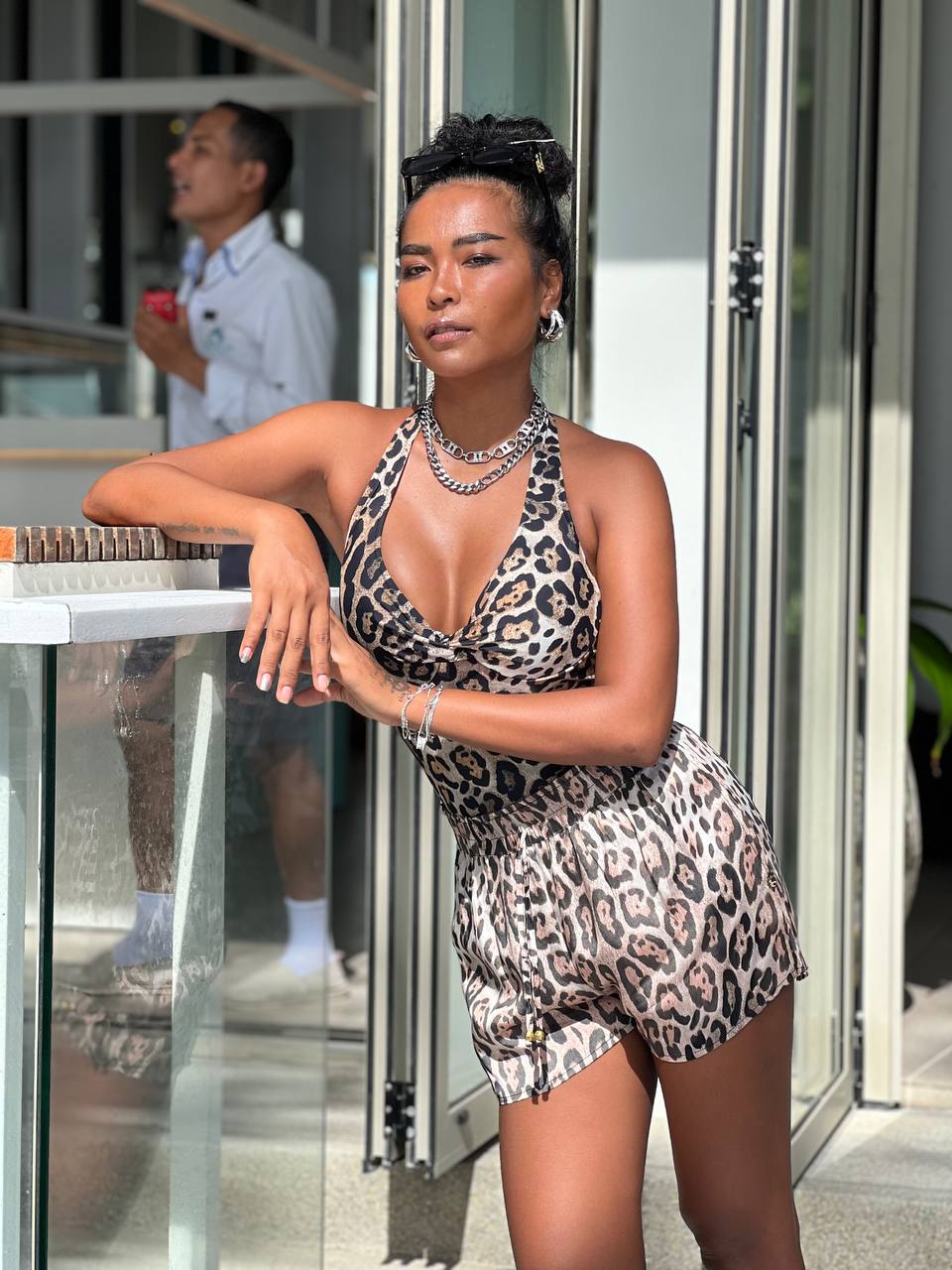 Cheetah Hedda Shorts