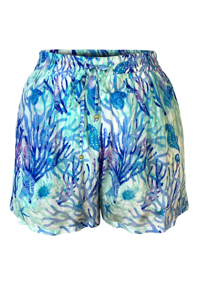 Coral Blue Samui Short