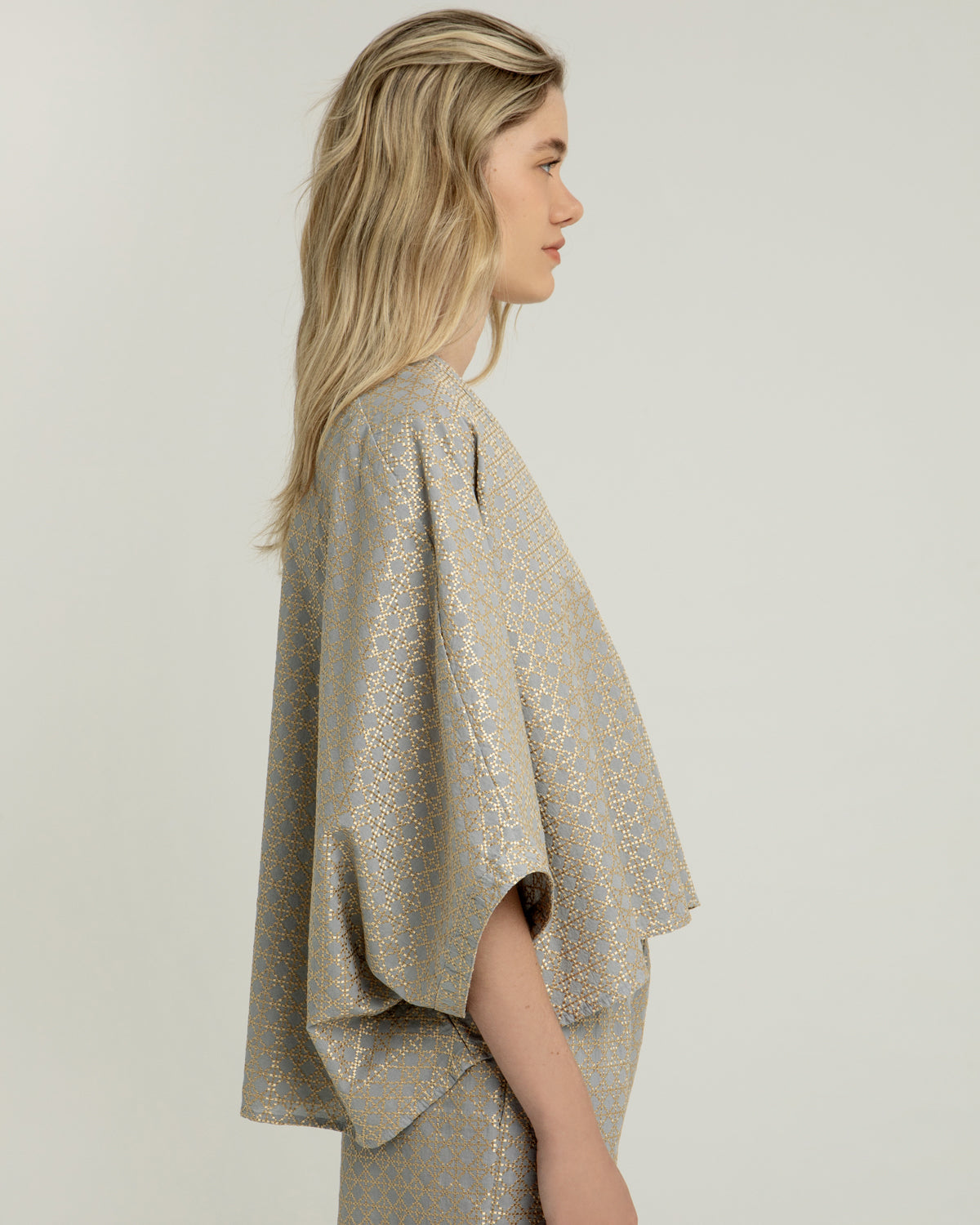 Cross Tunic Stone Gold
