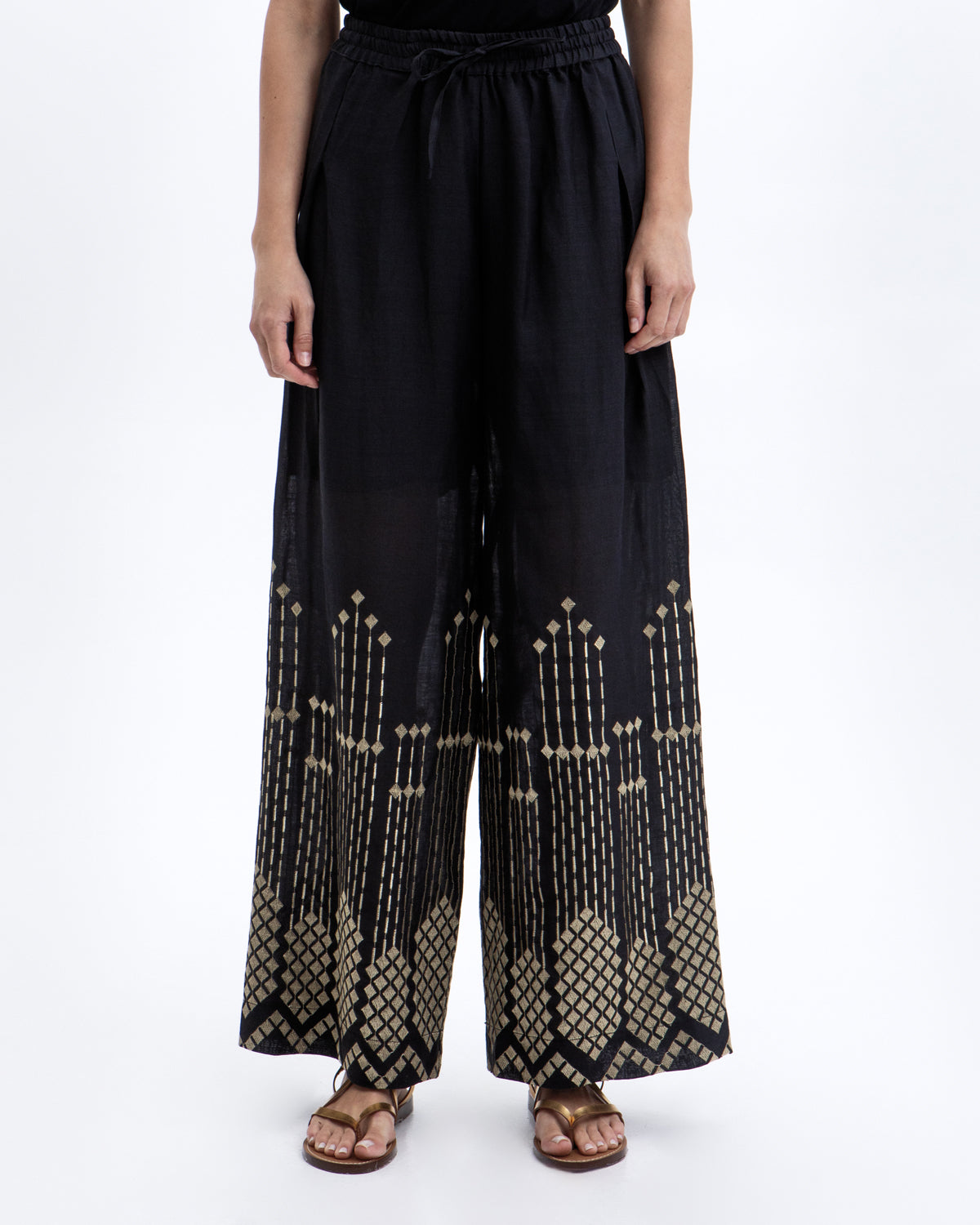 Grape Pants Black Gold