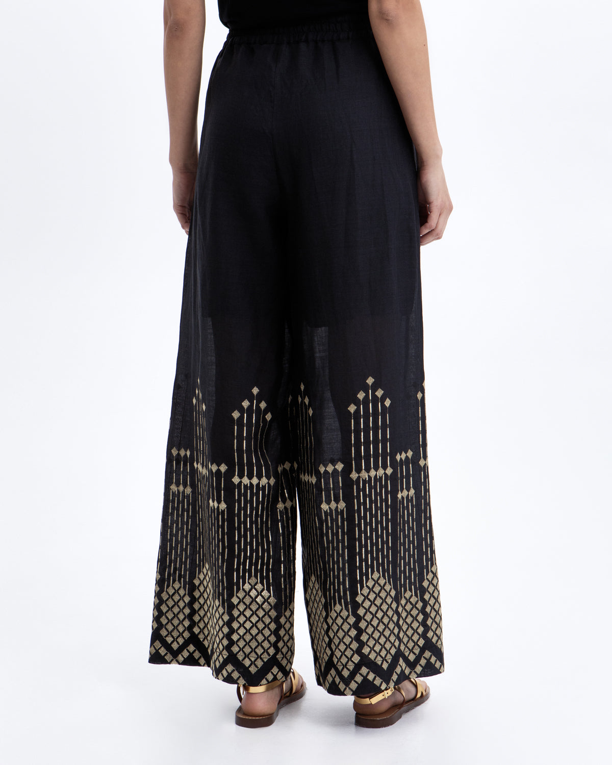 Grape Pants Black Gold