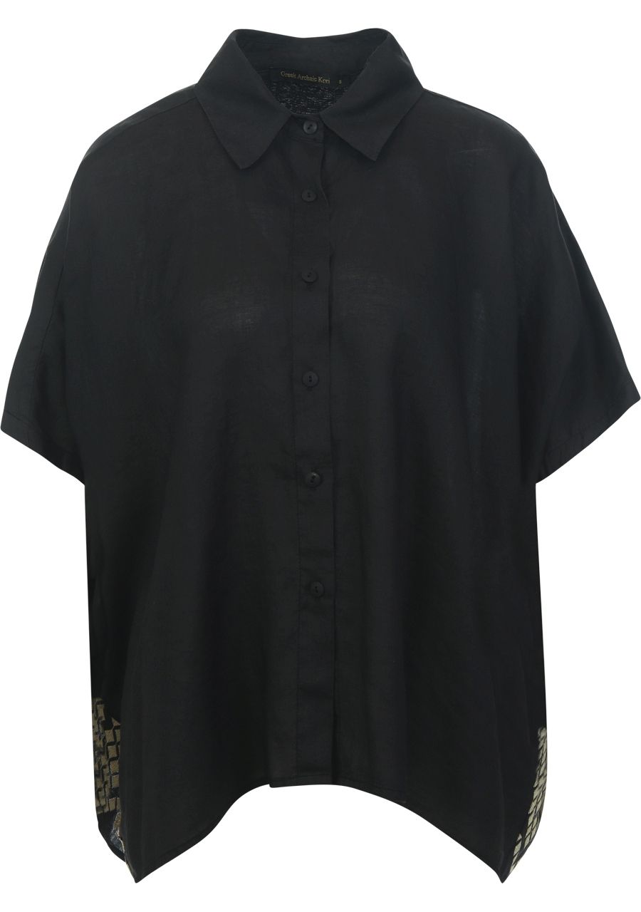 Grape Shirt Black Gold