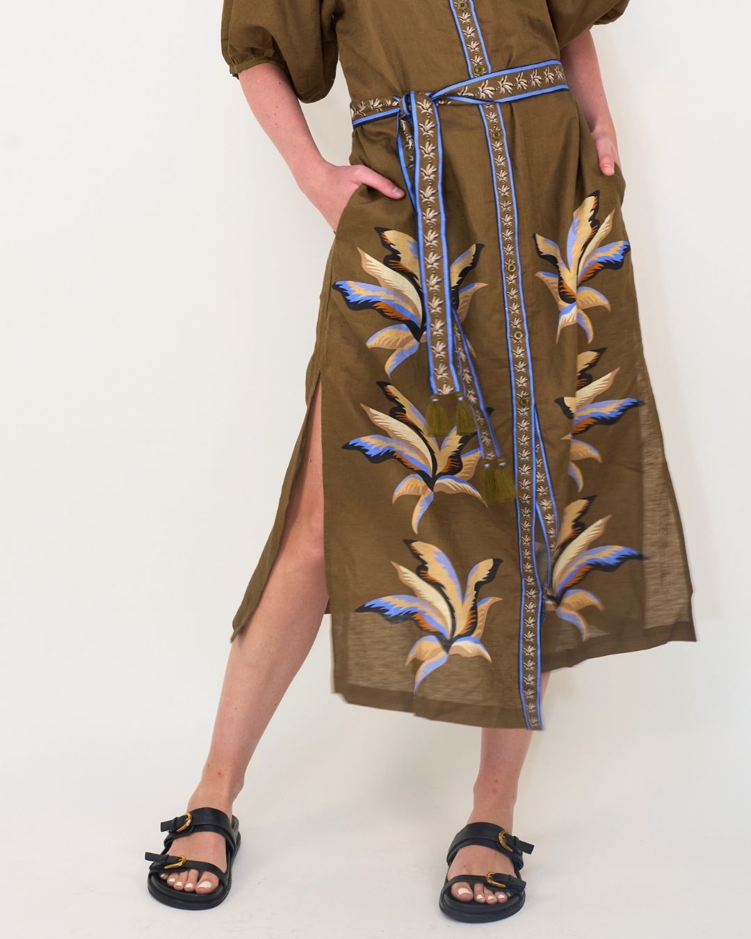 Bali Tiger Tunic Green