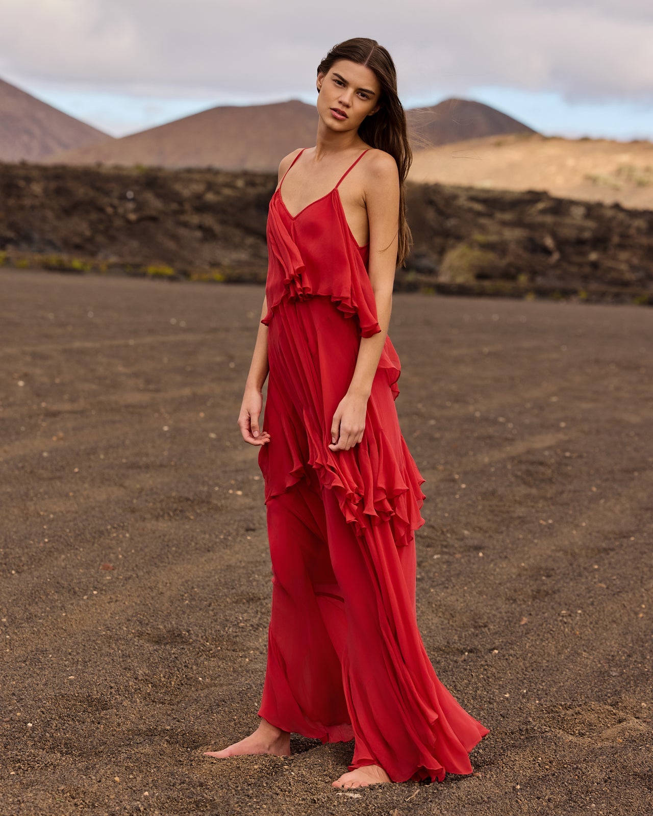 Calimera Dress Red