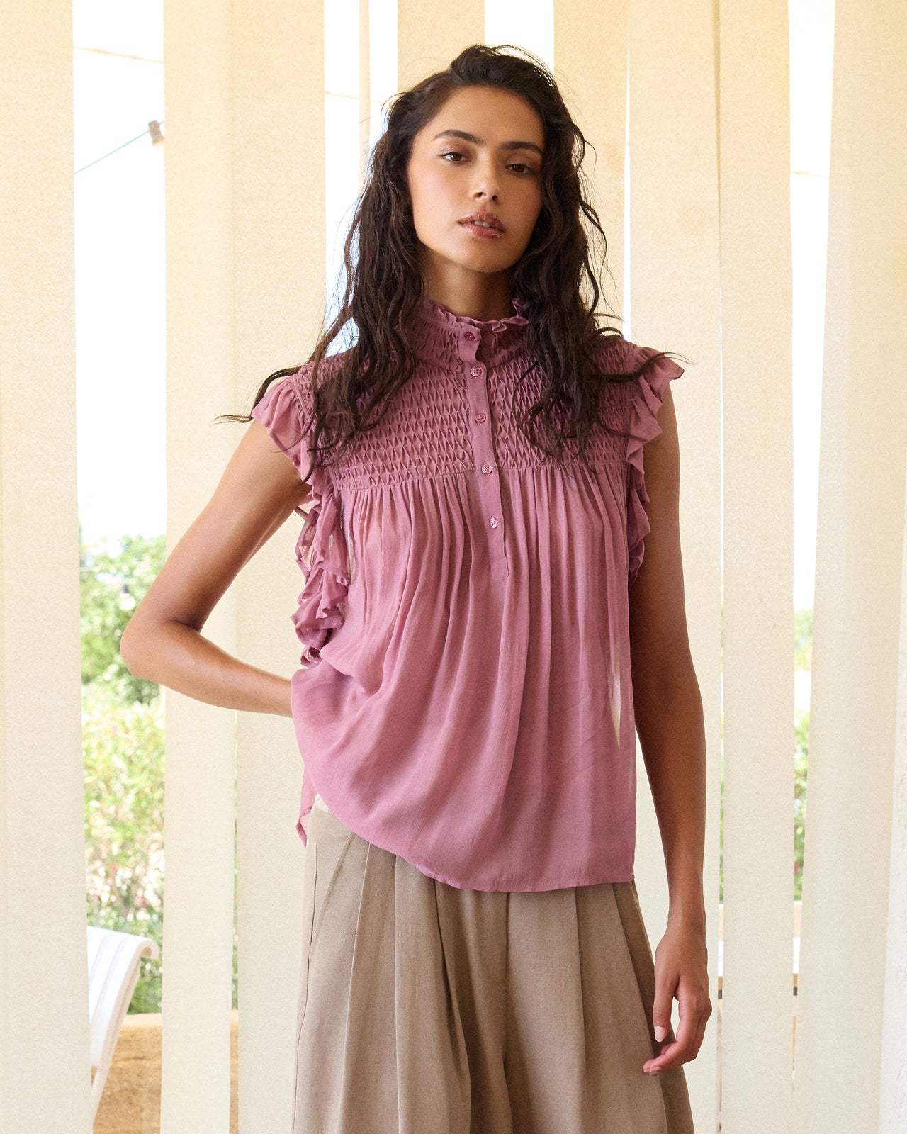 Esvedra Top Mauve