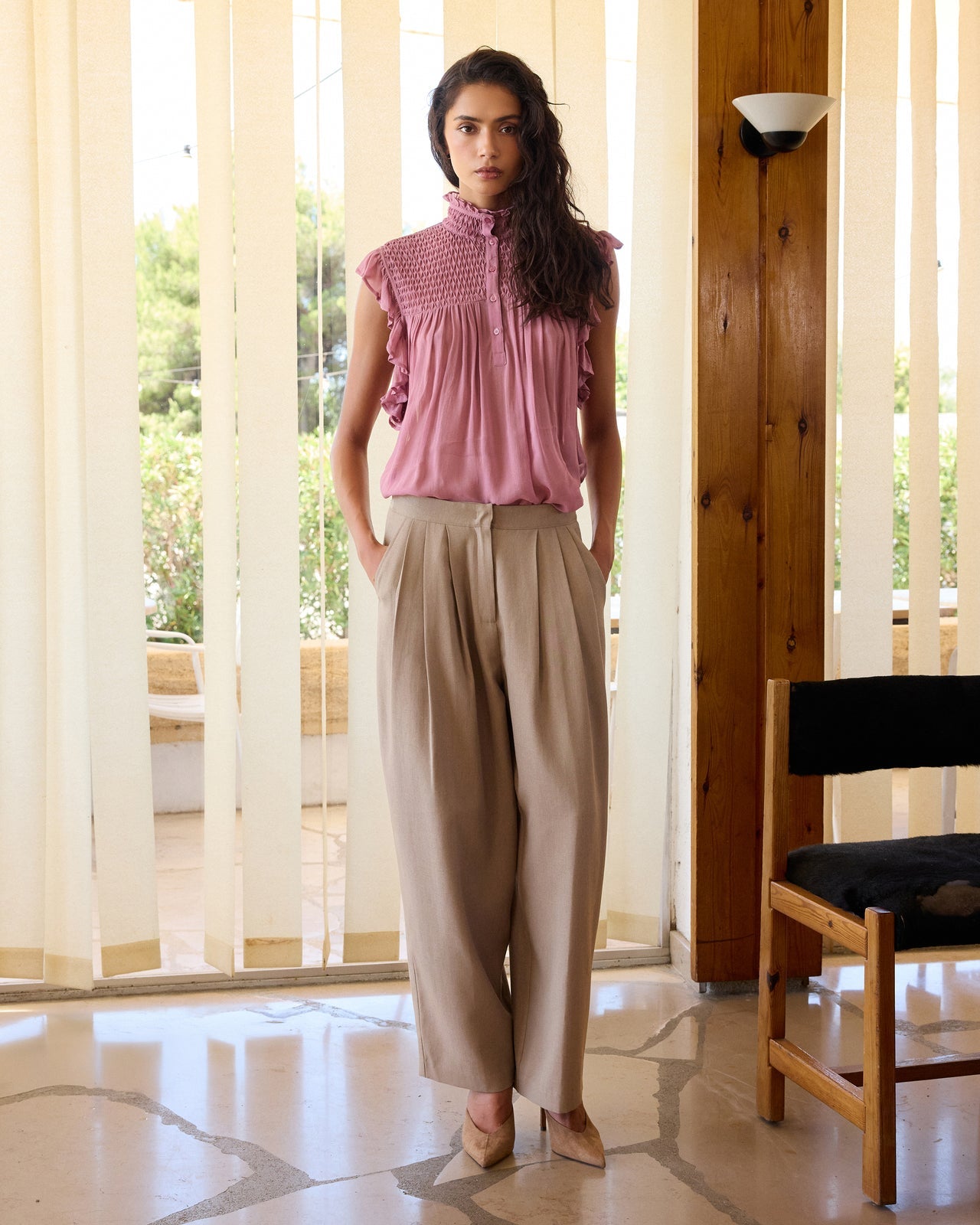 Esvedra Top Mauve