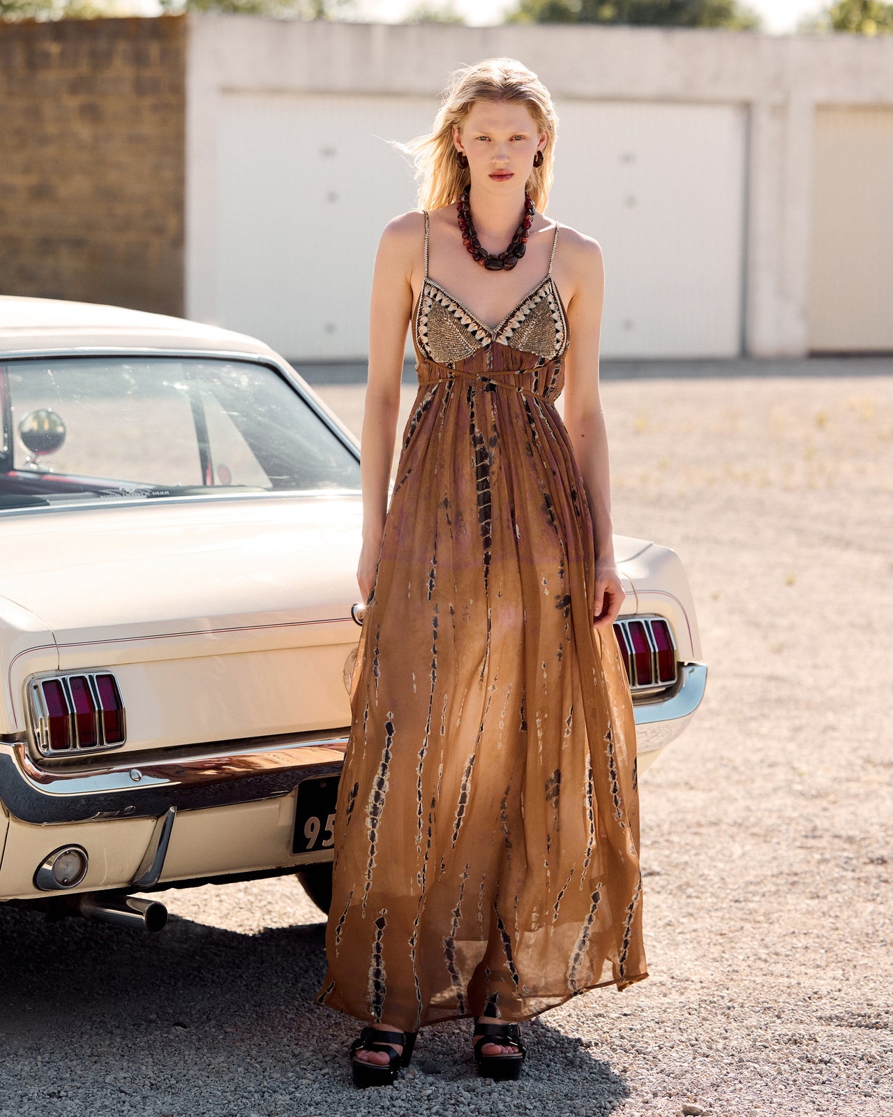 Noctiluca Dress Brown