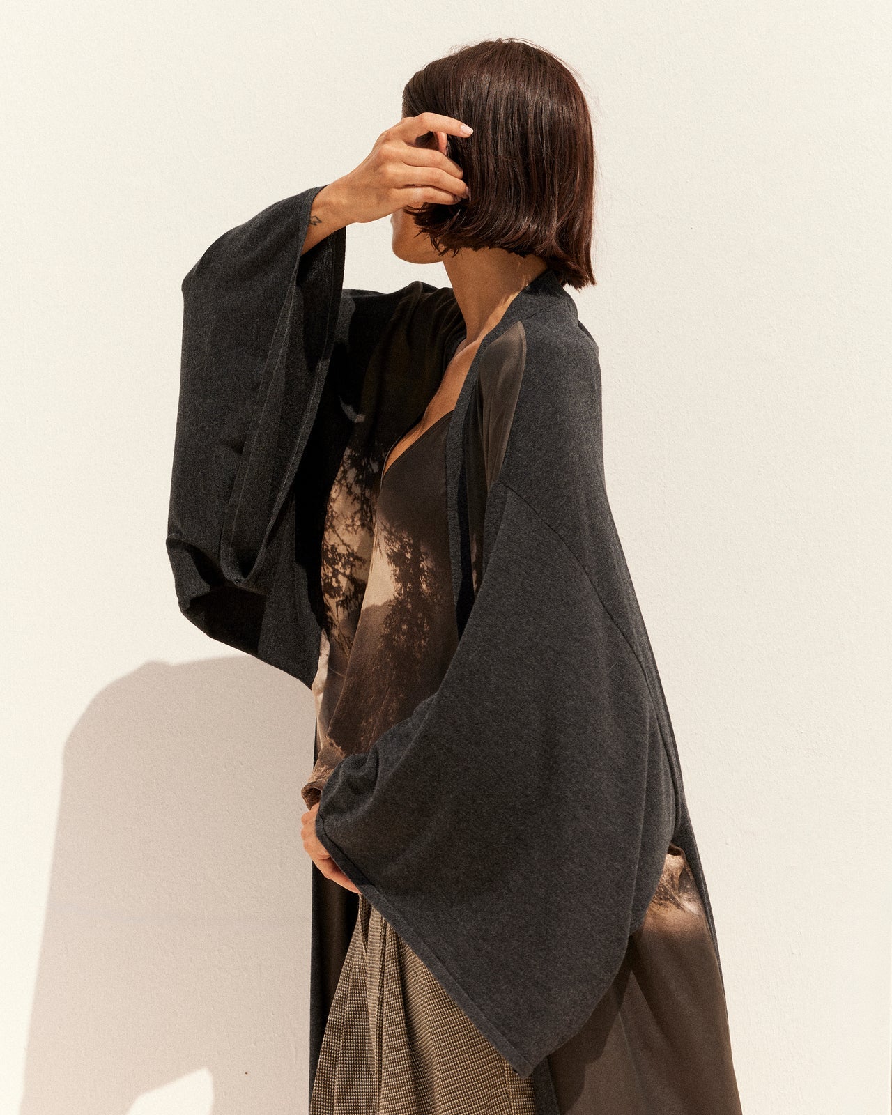 Black Angus Kimono
