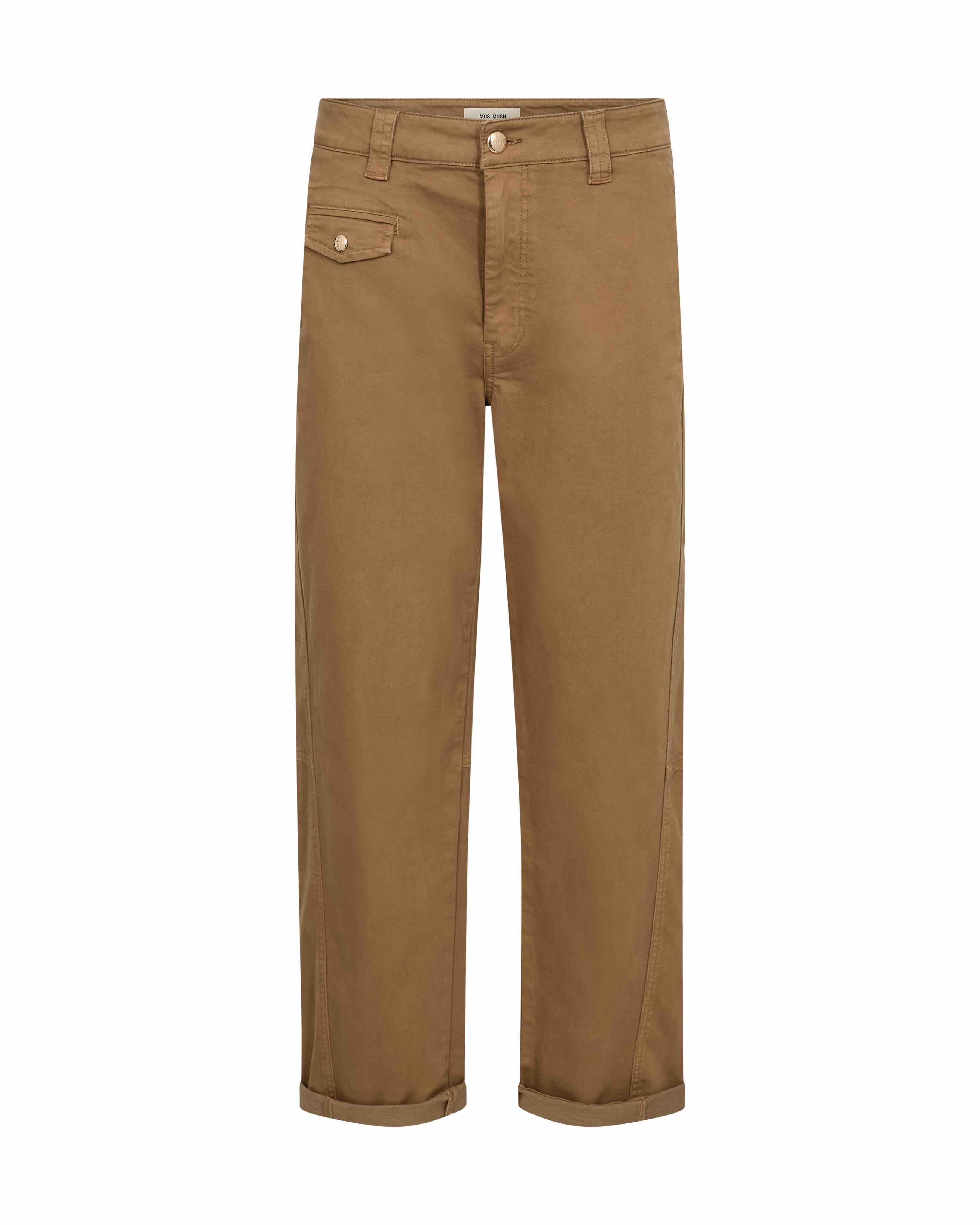 MMAymen Len Pant Dark Camel