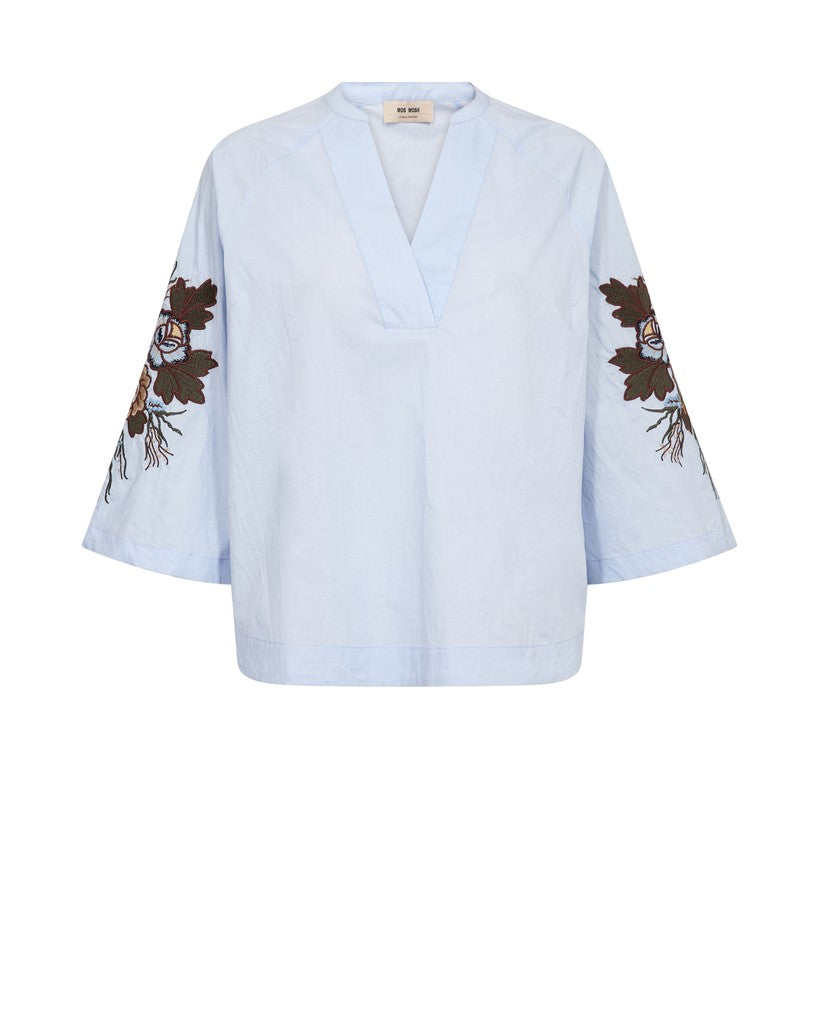 MMAleysa Popli Blouse Skyway