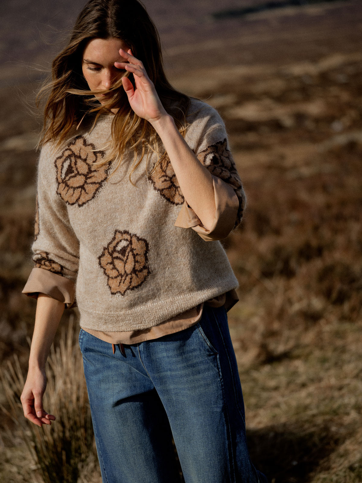 MMDrea Popli Knit Doeskin