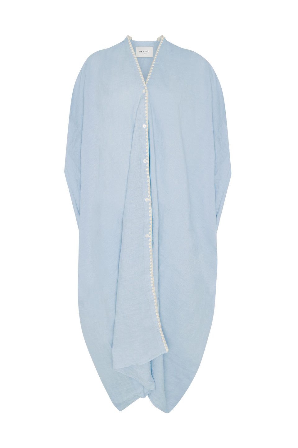 Mrs Tulum Tunic Blue Melt Pelican