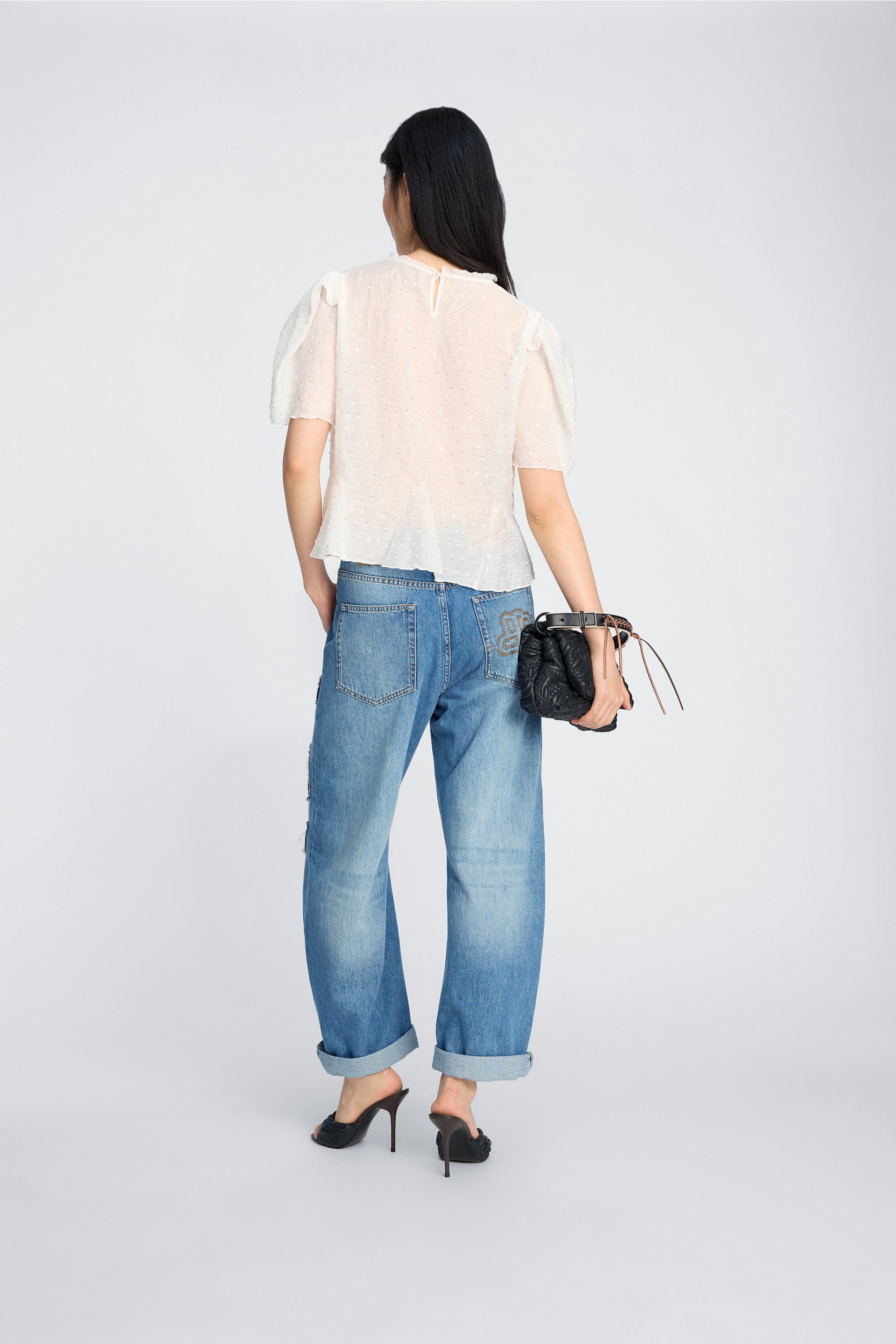 Brown Top Ivory
