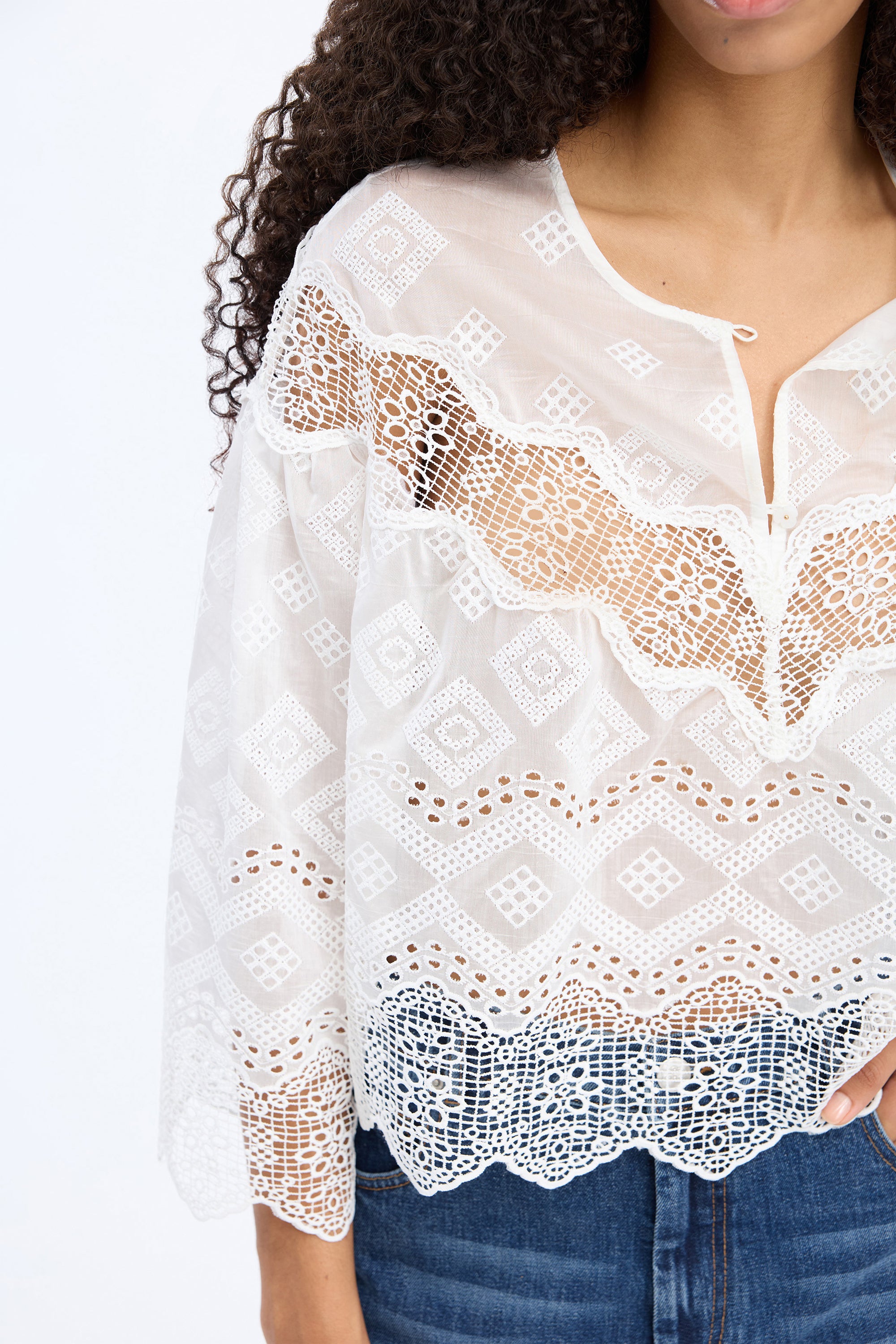 Valiance Top White