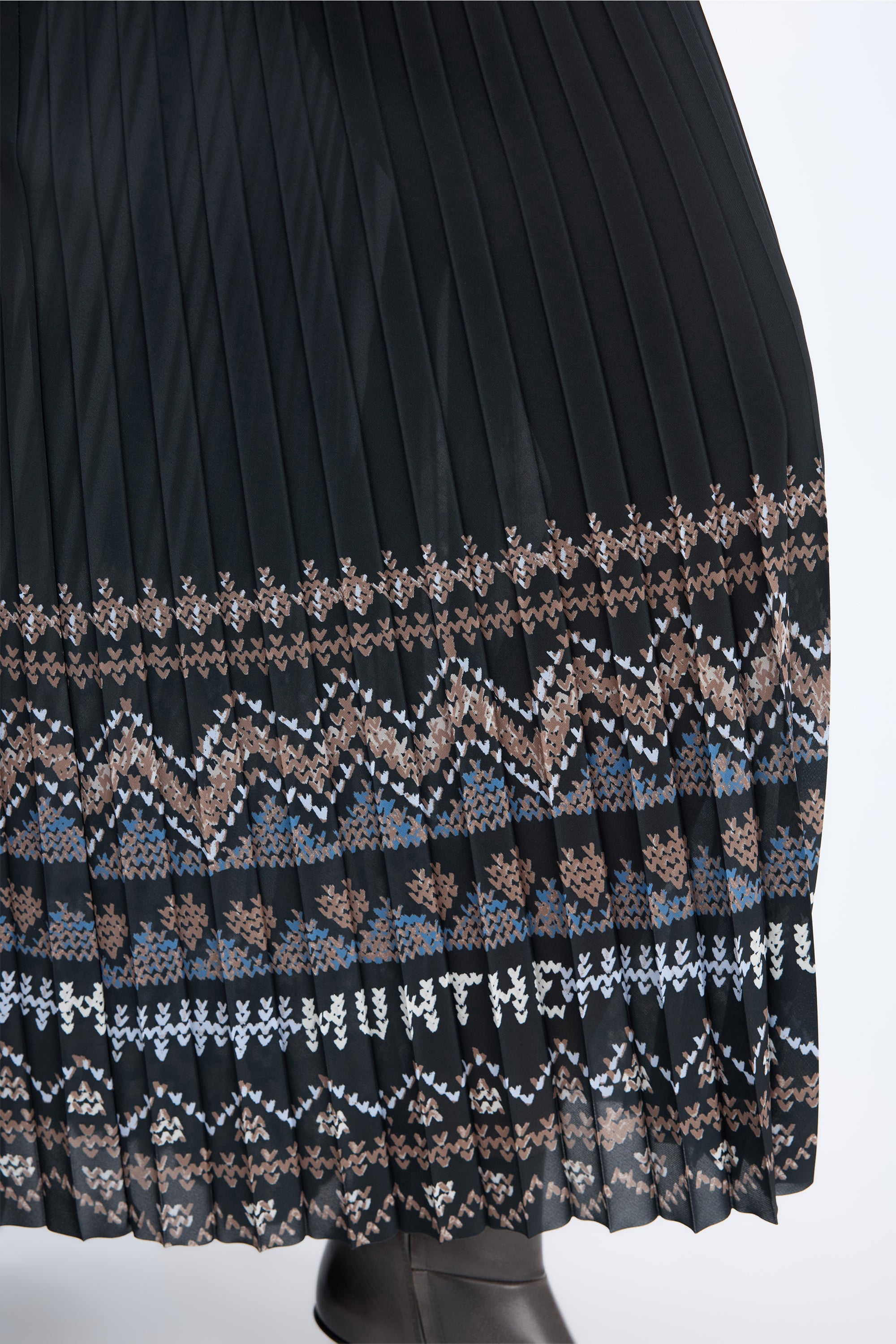 Taulla Skirt Print Black