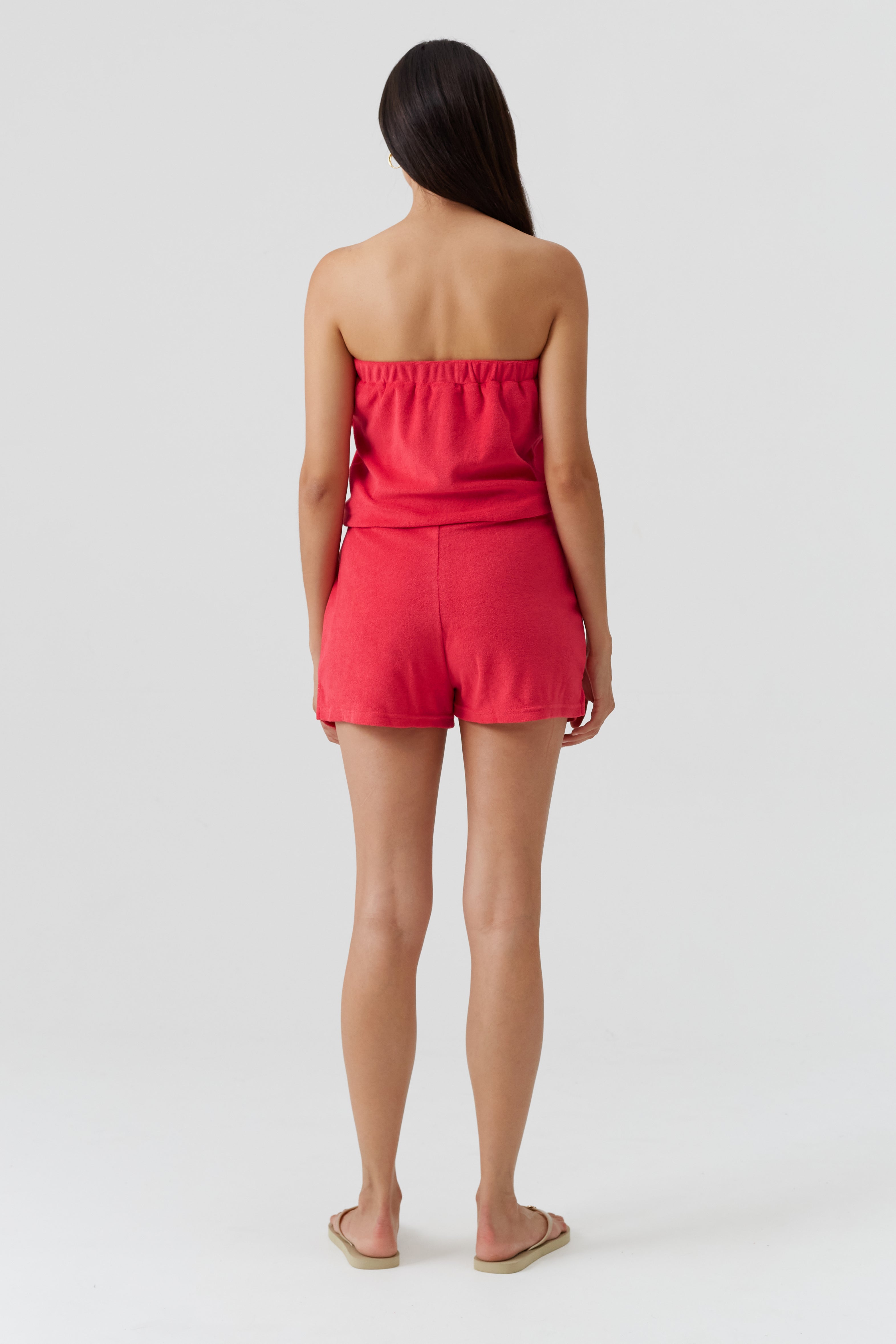 Venus Playsuit Red