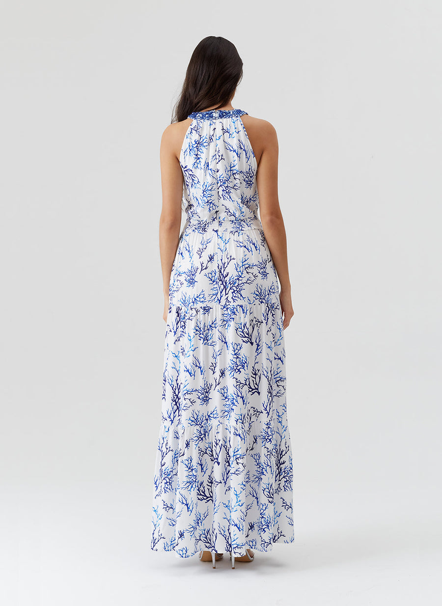 Isadora Dress Coral