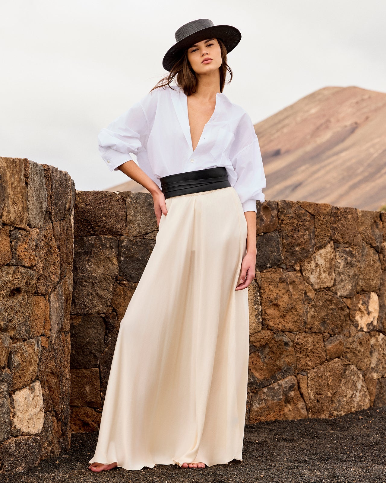 Mes Demoiselles Calista Skirt Ecru - Gunnel's Fashion Marbella