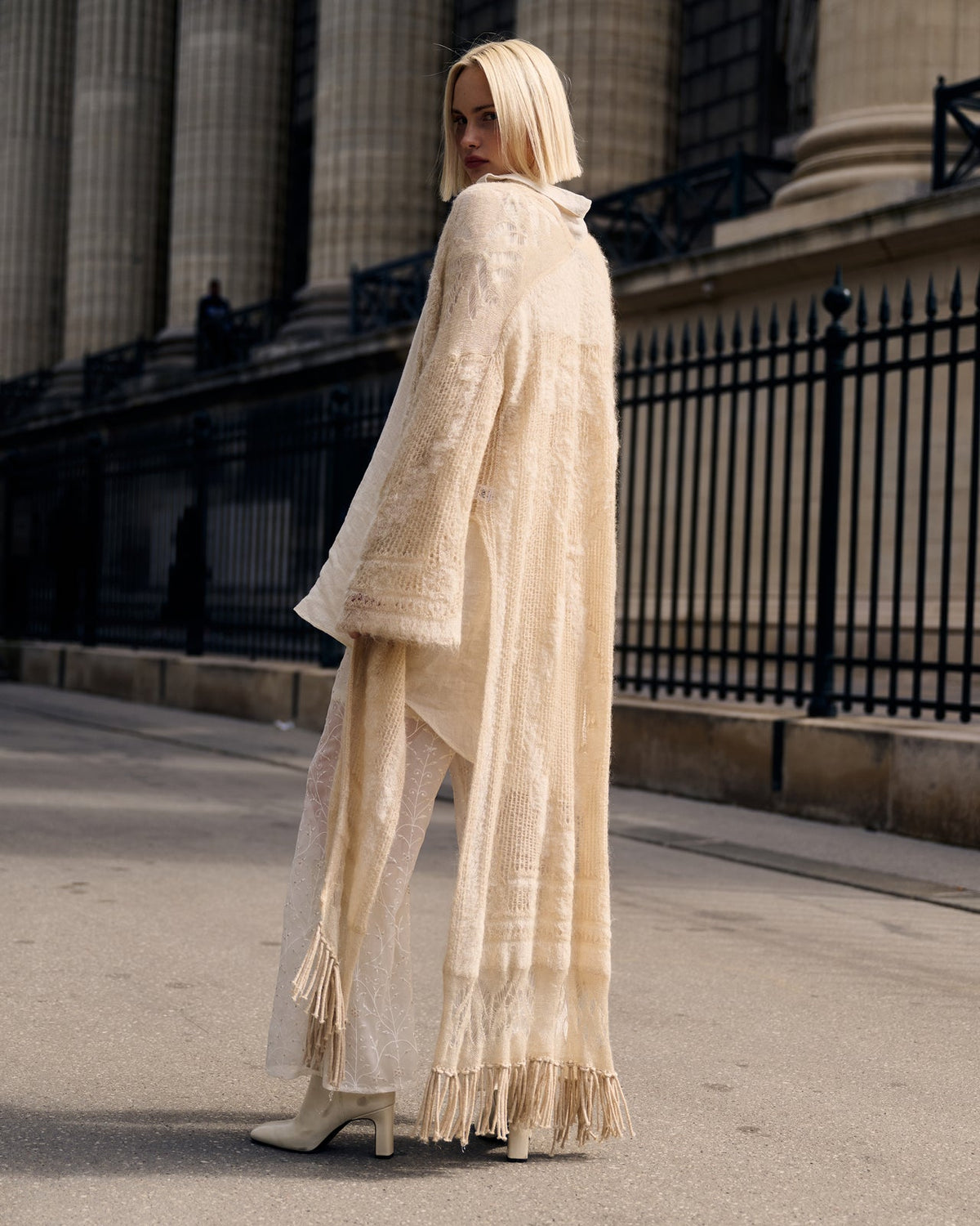 Royel Coat Ivory