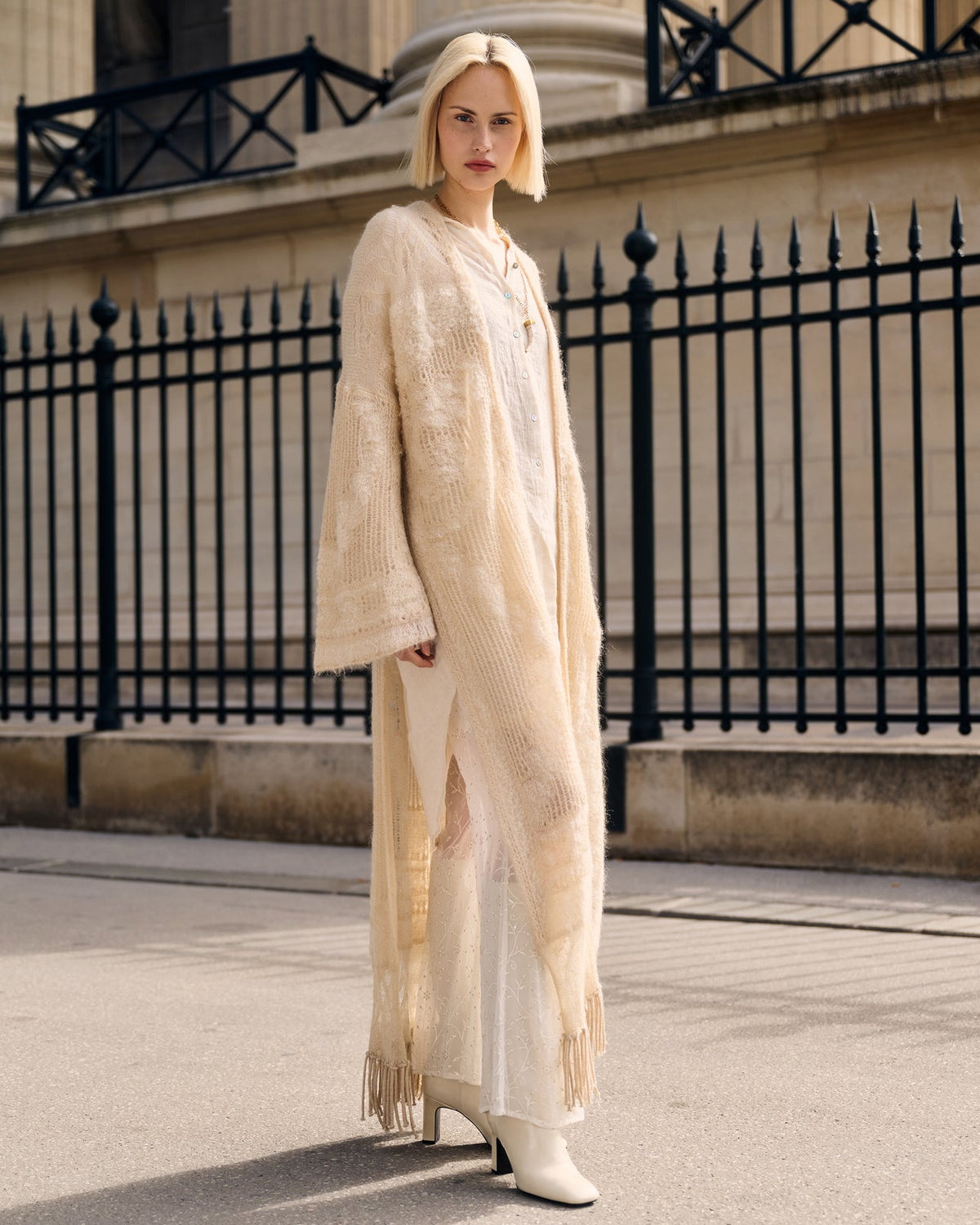 Royel Coat Ivory