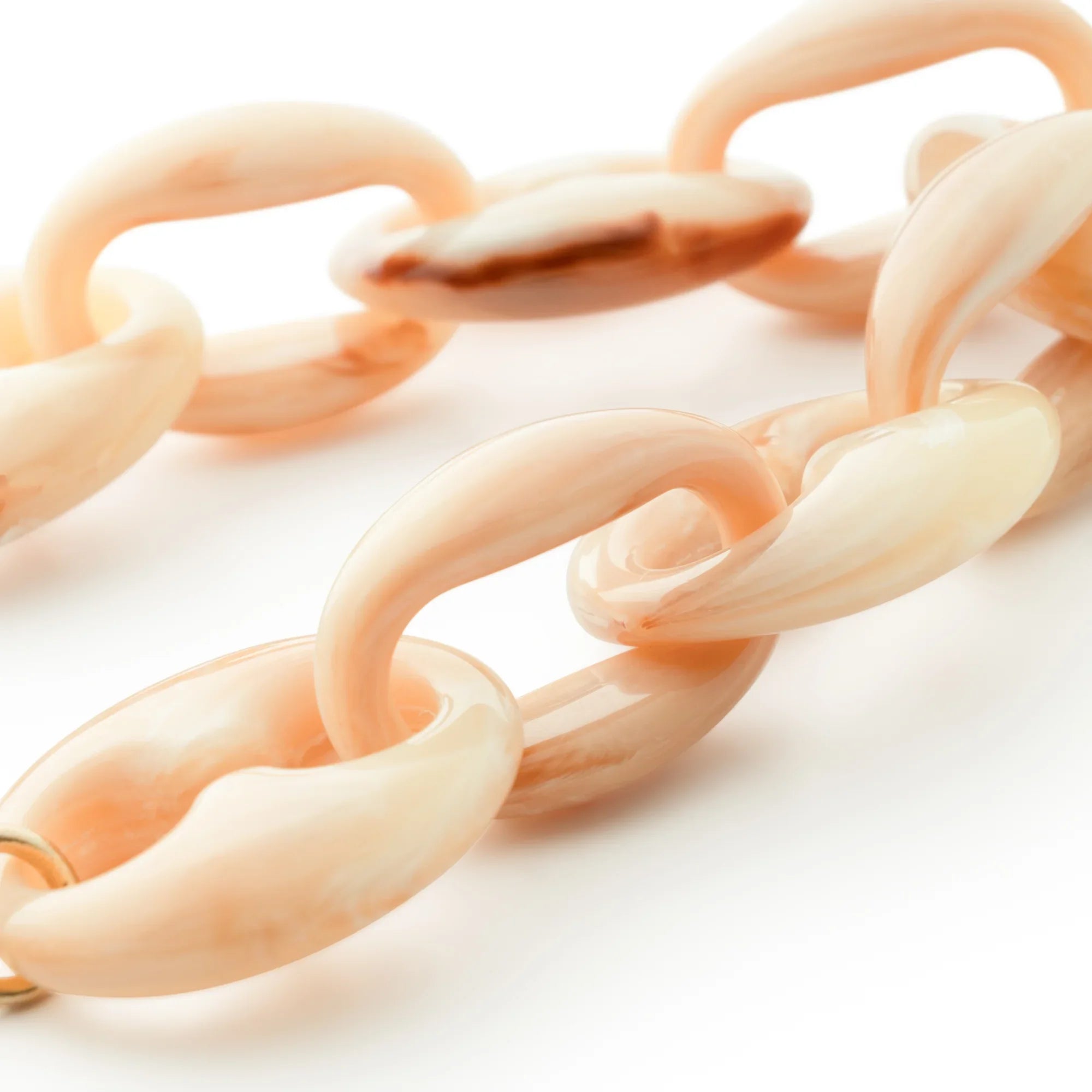 Turtle Bracelet Creme Brulee Marble