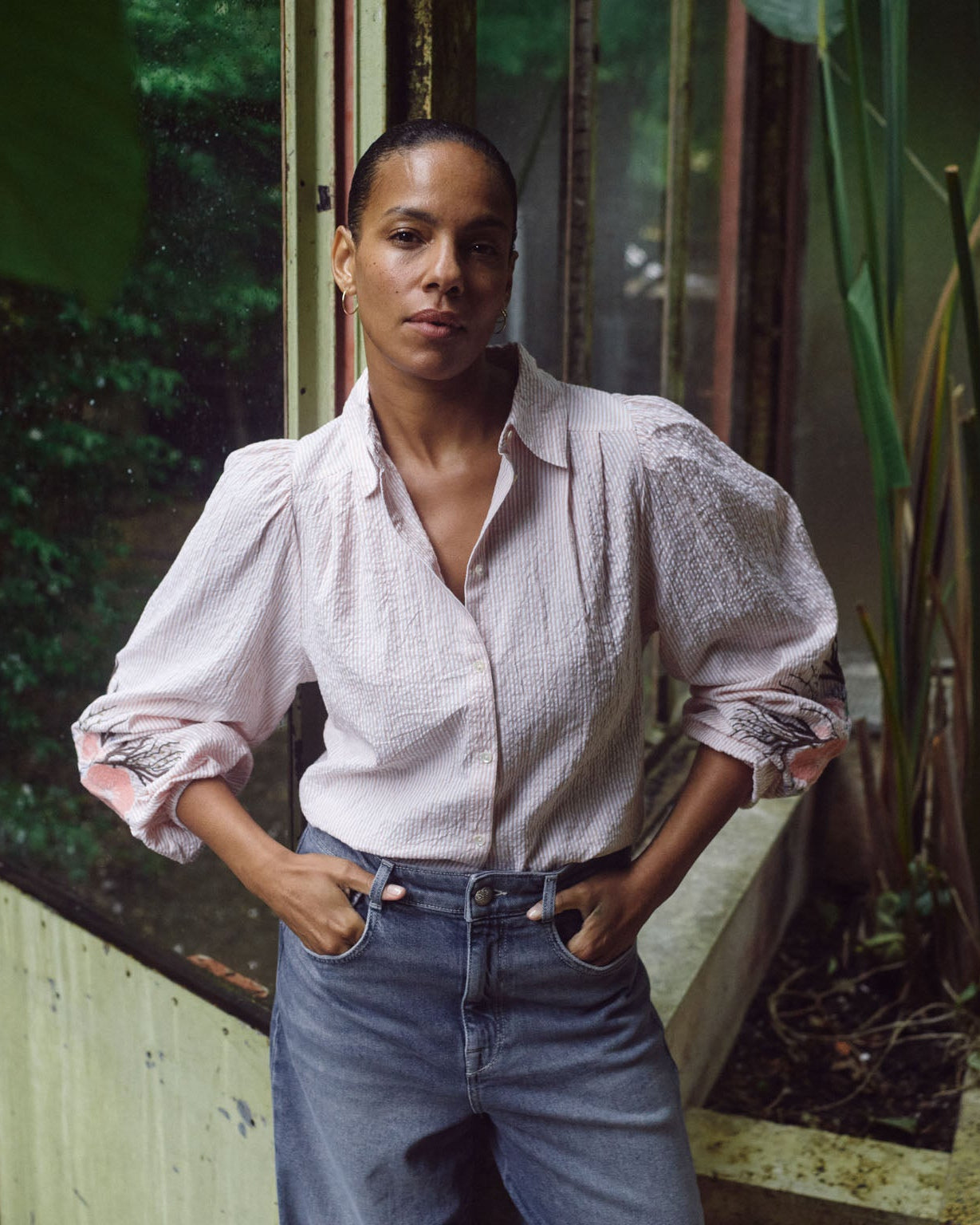 MMCiu Oxfo Shirt Crown Peachy