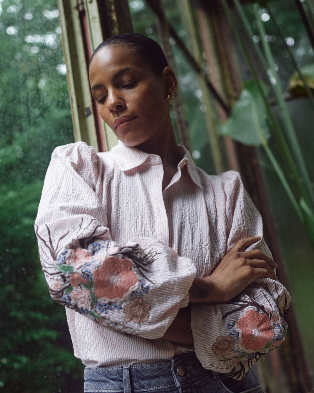 MMCiu Oxfo Shirt Crown Peachy