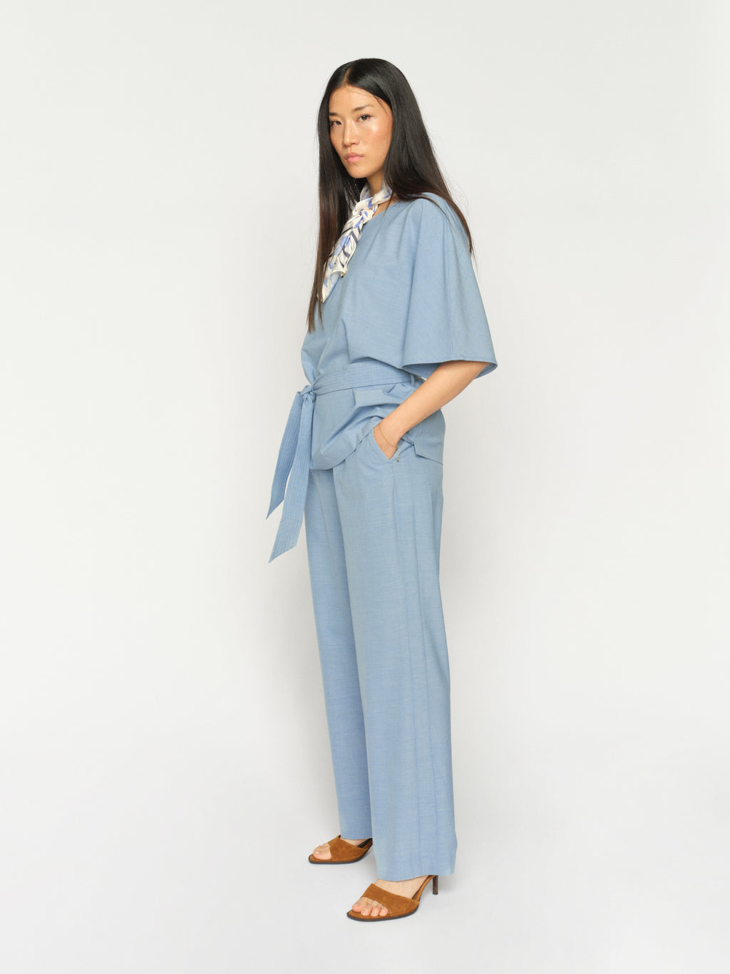 MMBai Roy Pant Light Blue