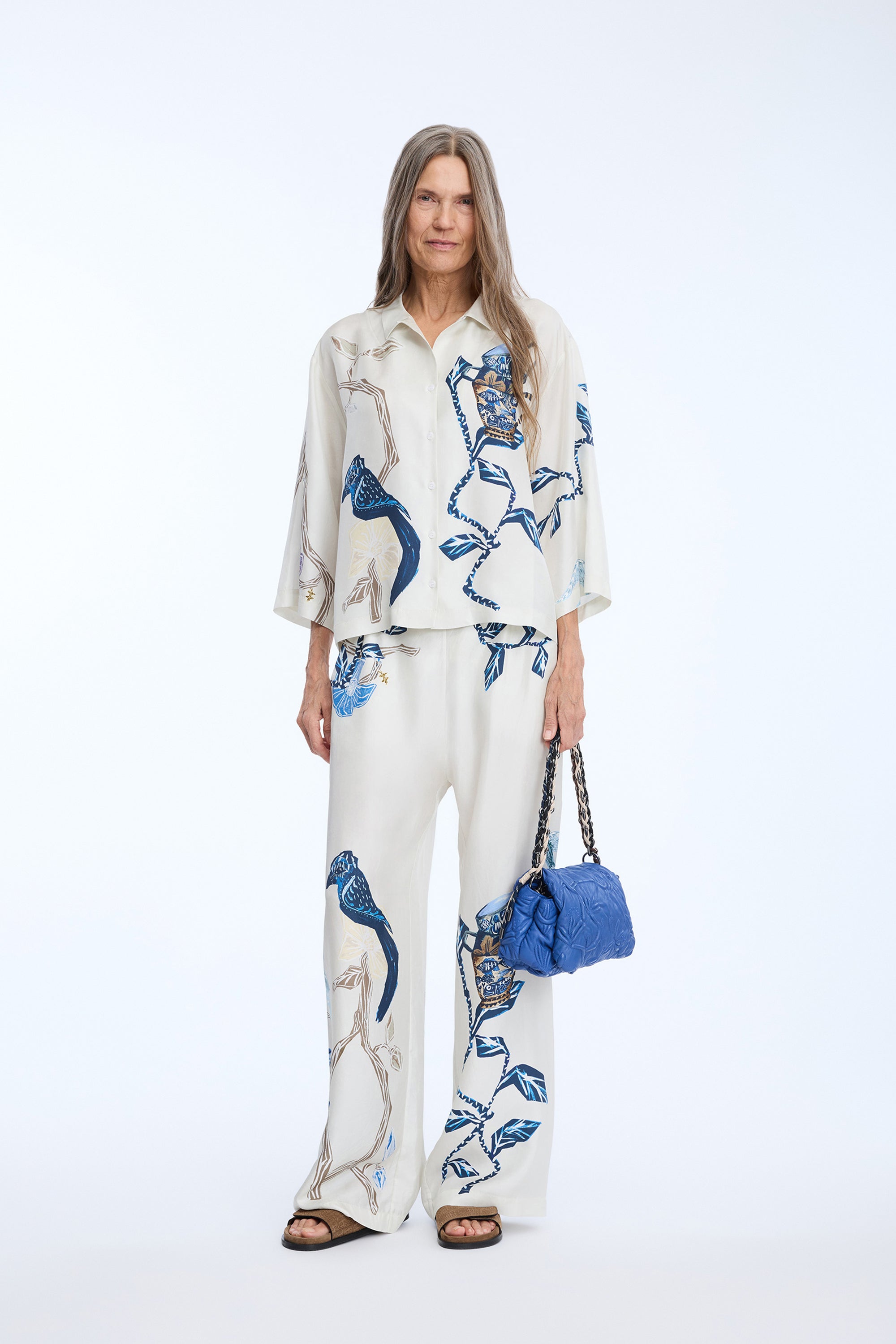 Nancie Top Print Creme