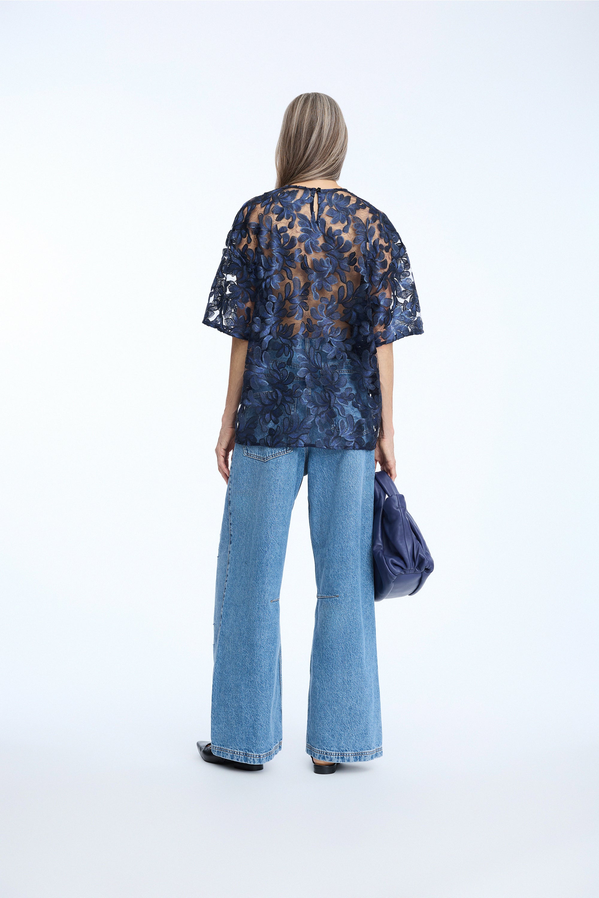 Natalya Top Indigo