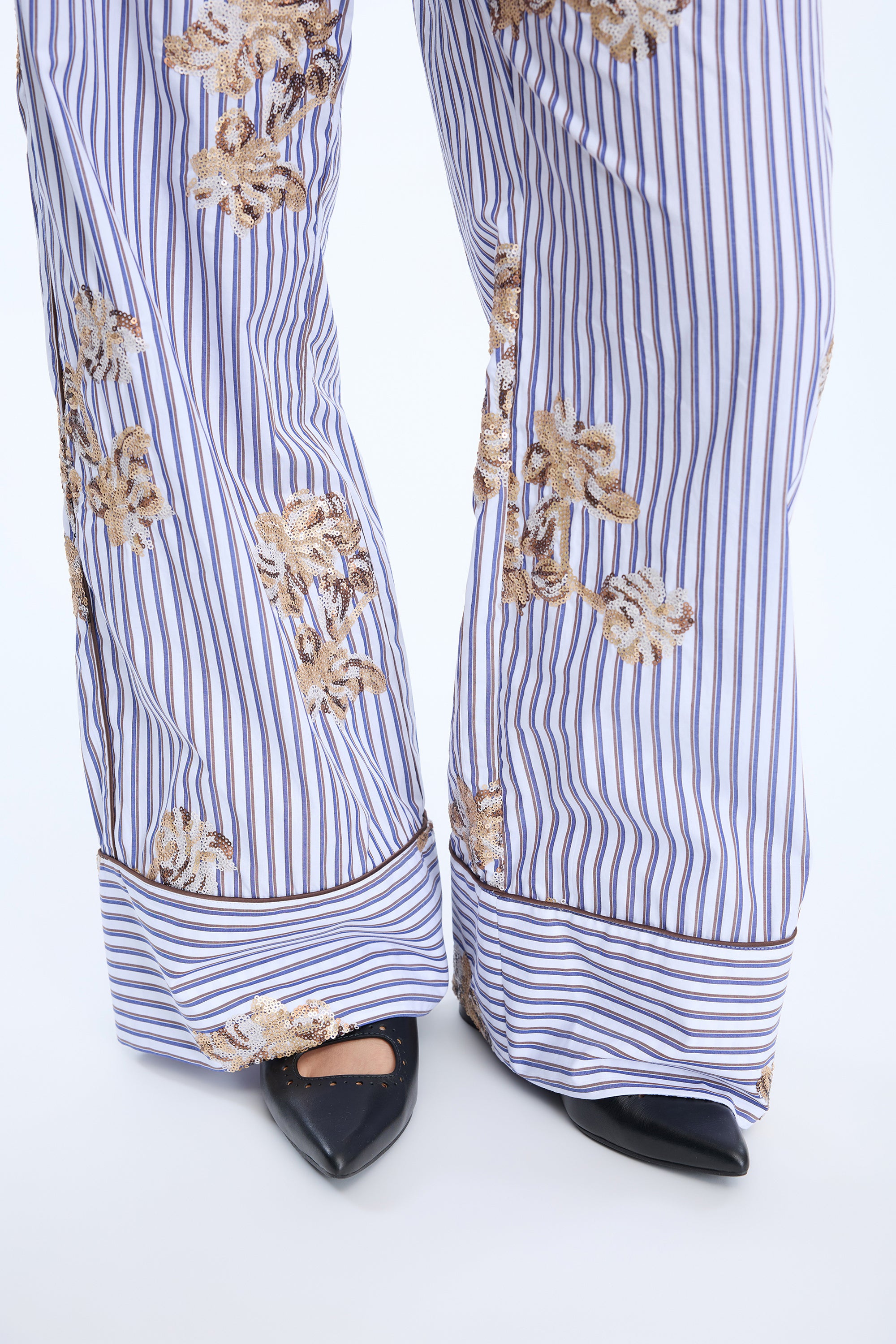 Nikita Pants Stripe White