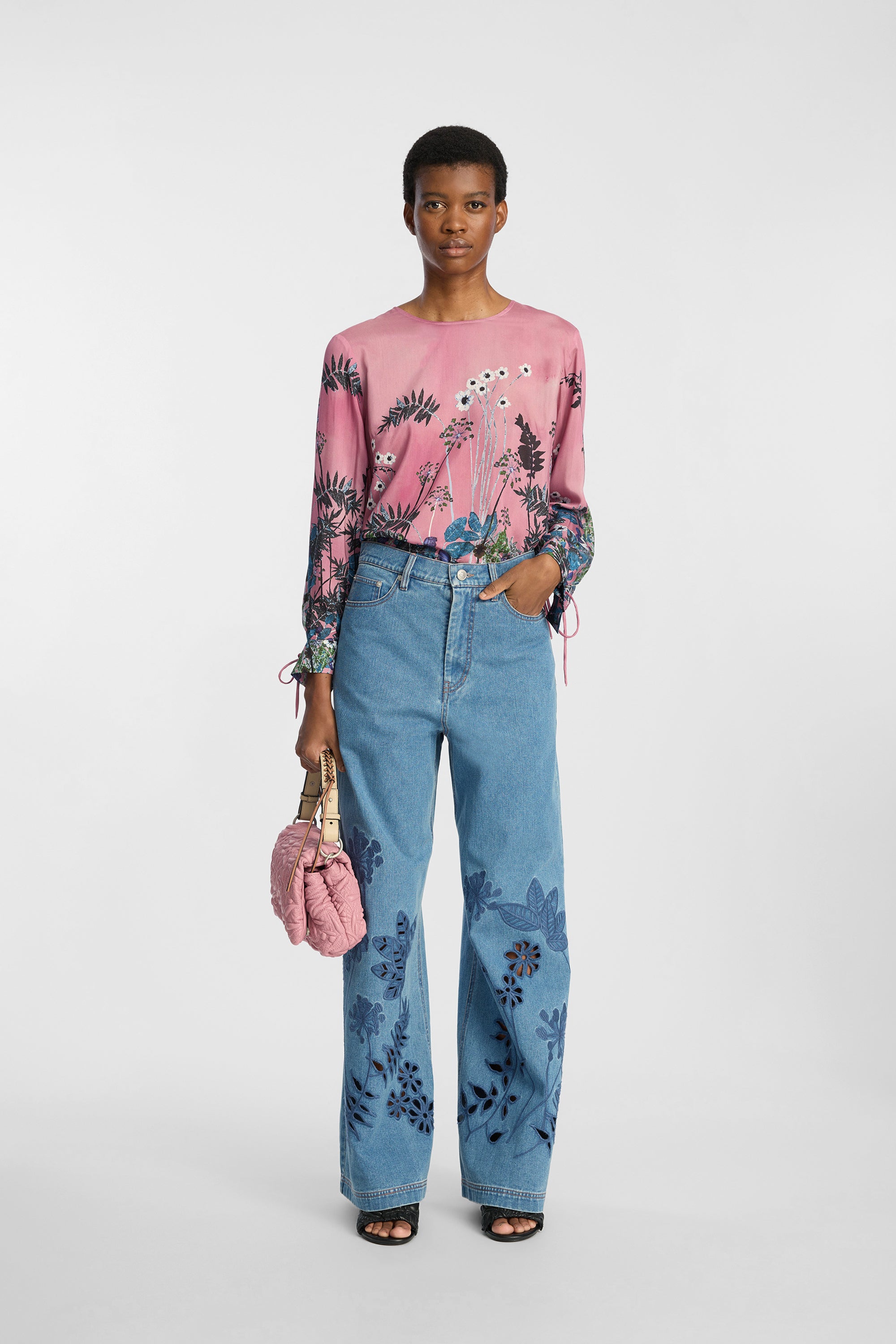 Basilia Top Print Berry