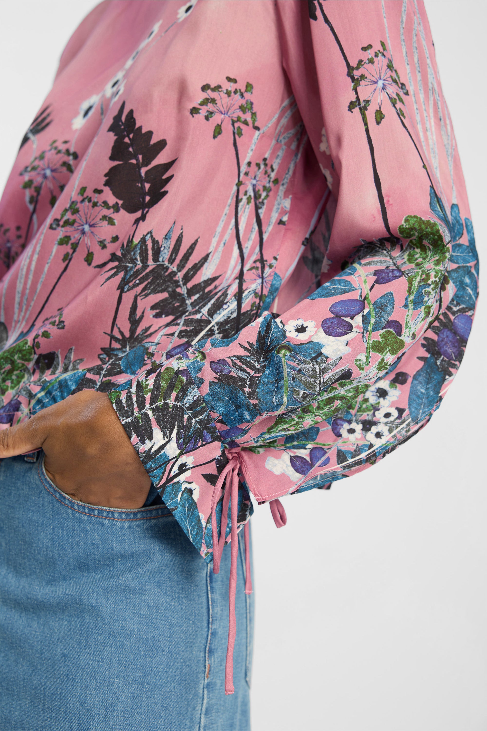 Basilia Top Print Berry