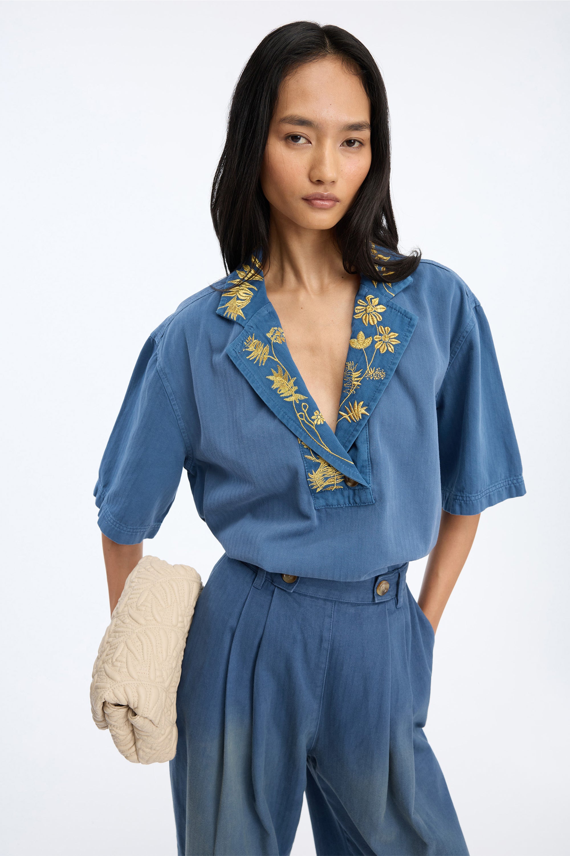 Blaise Top Blue