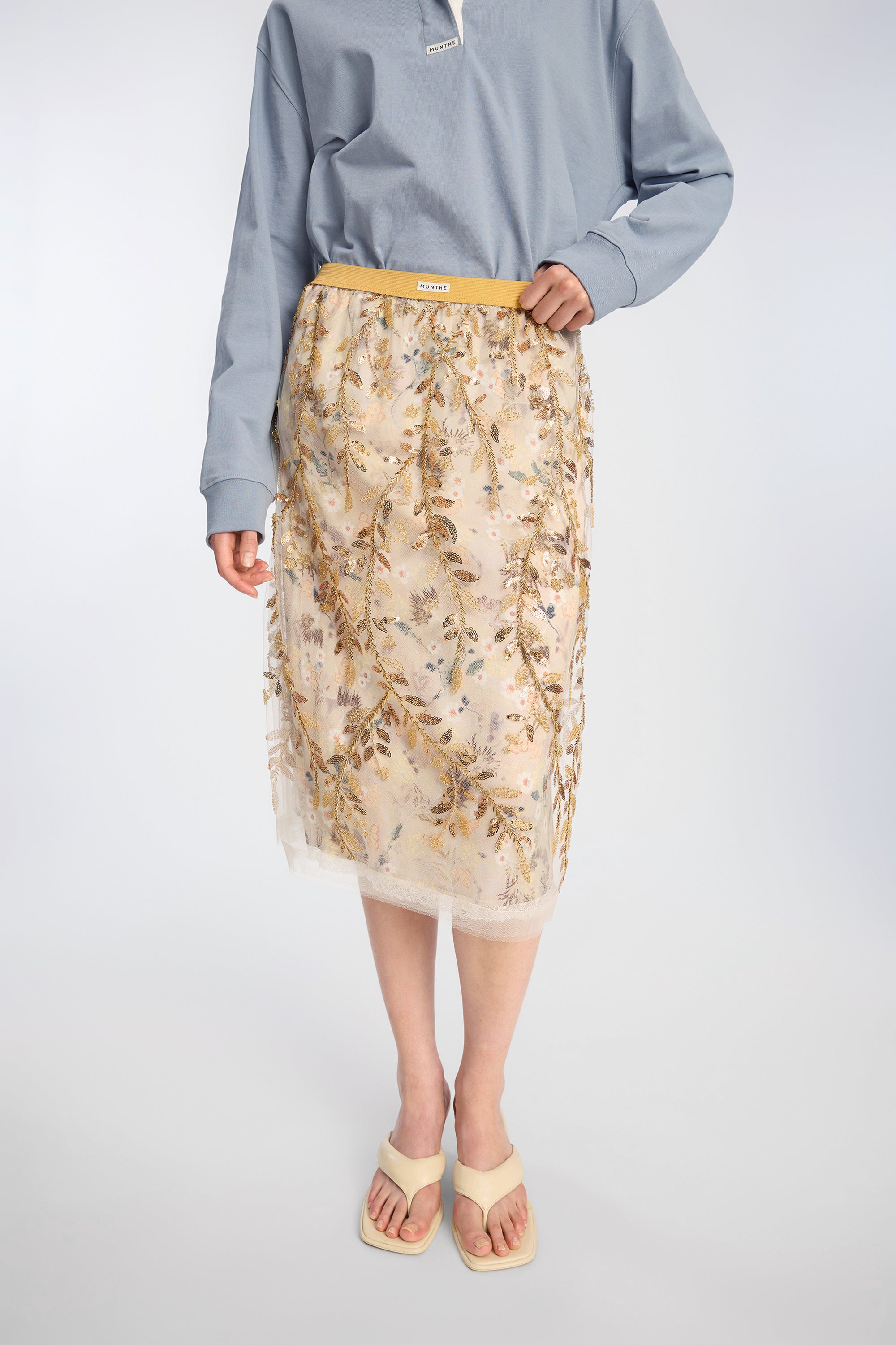 Baia Skirt Gold