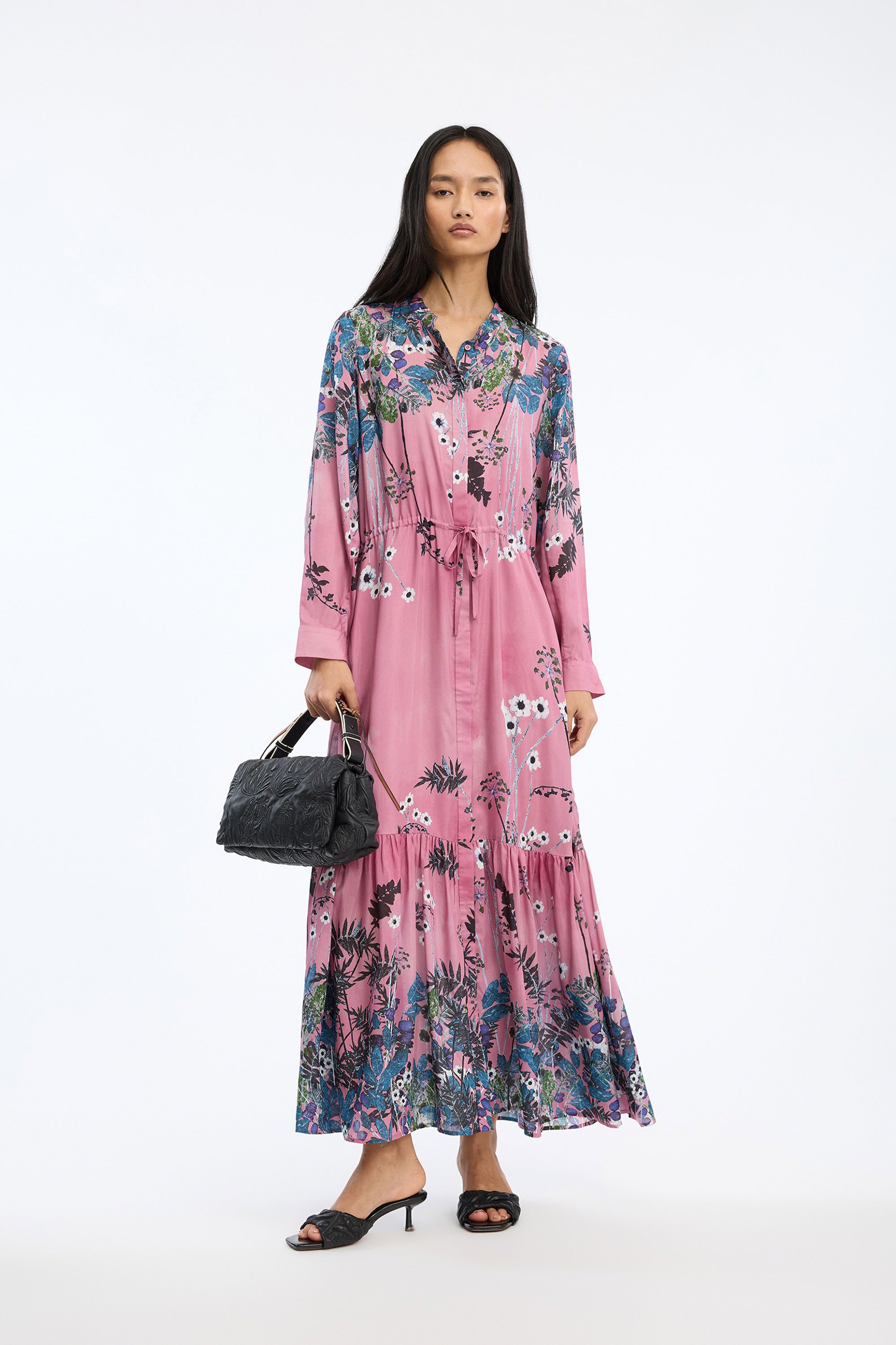 Bernadette Dress Print Berry