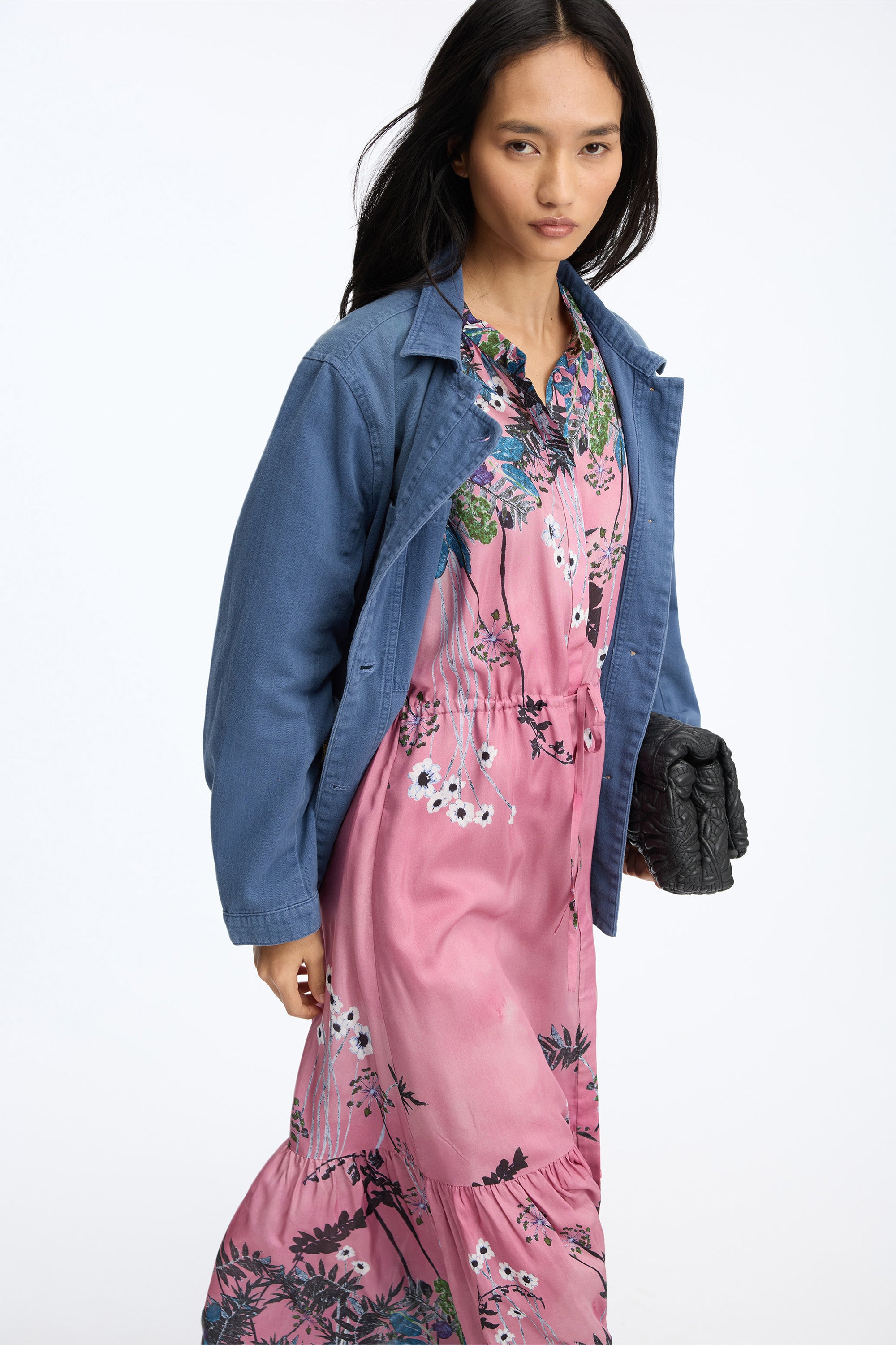 Bernadette Dress Print Berry