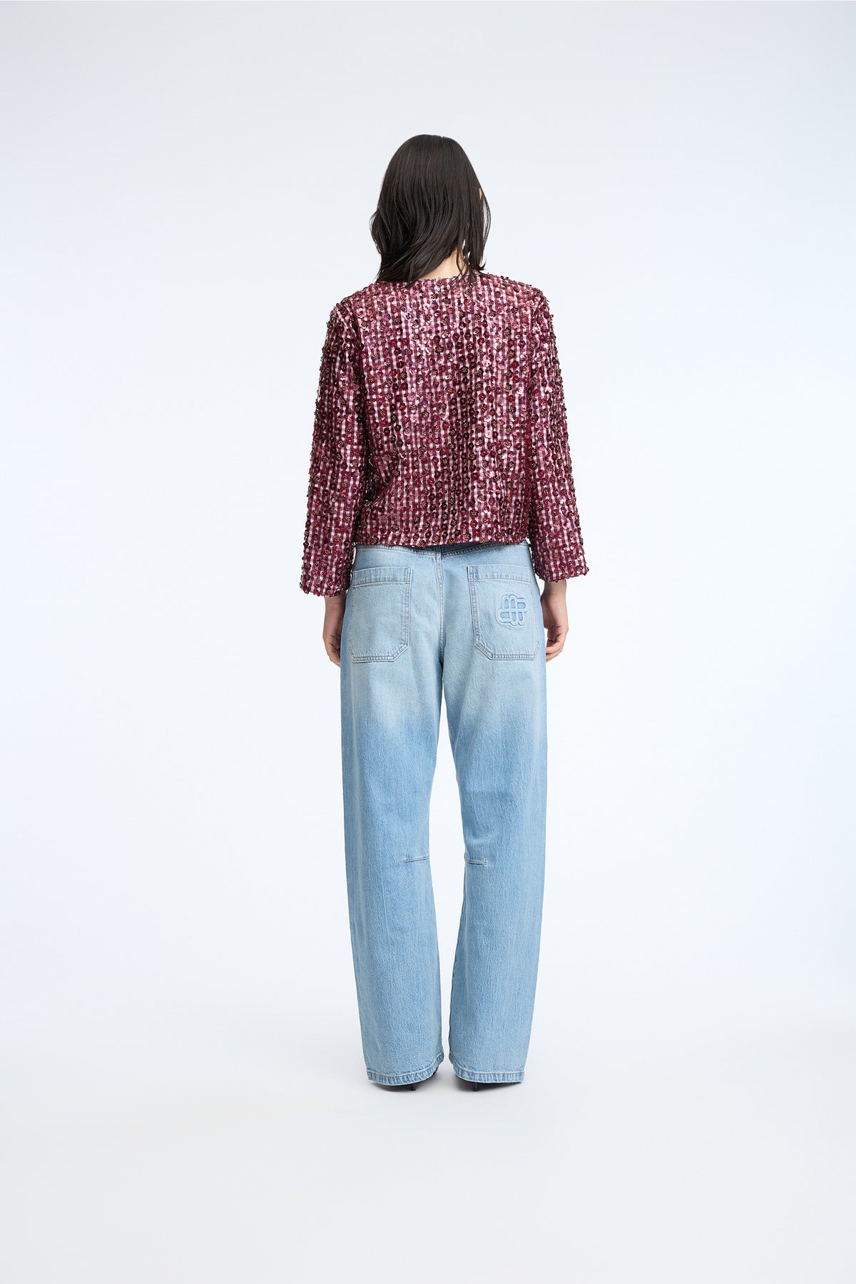 Cakio Blouse Bordeaux