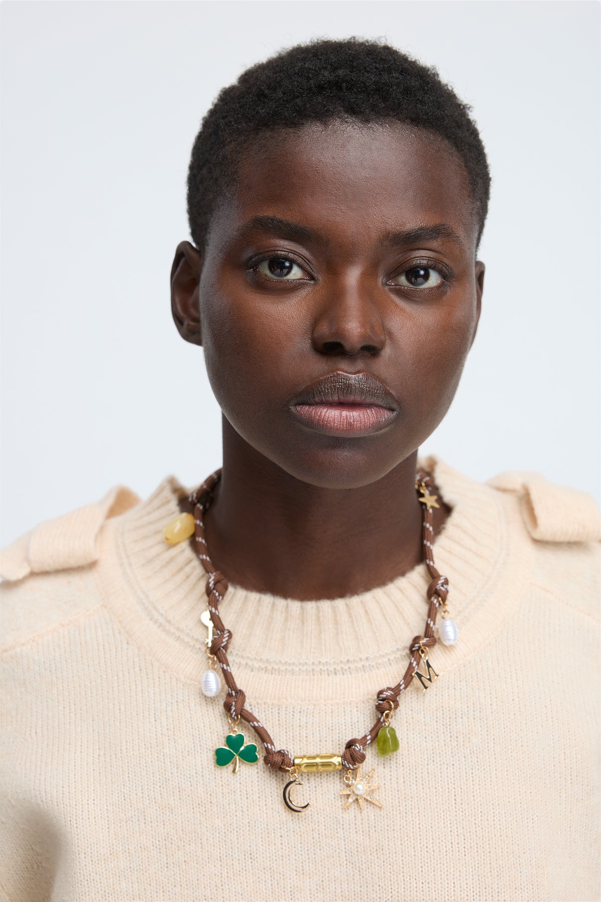 Calasta Necklace Brown