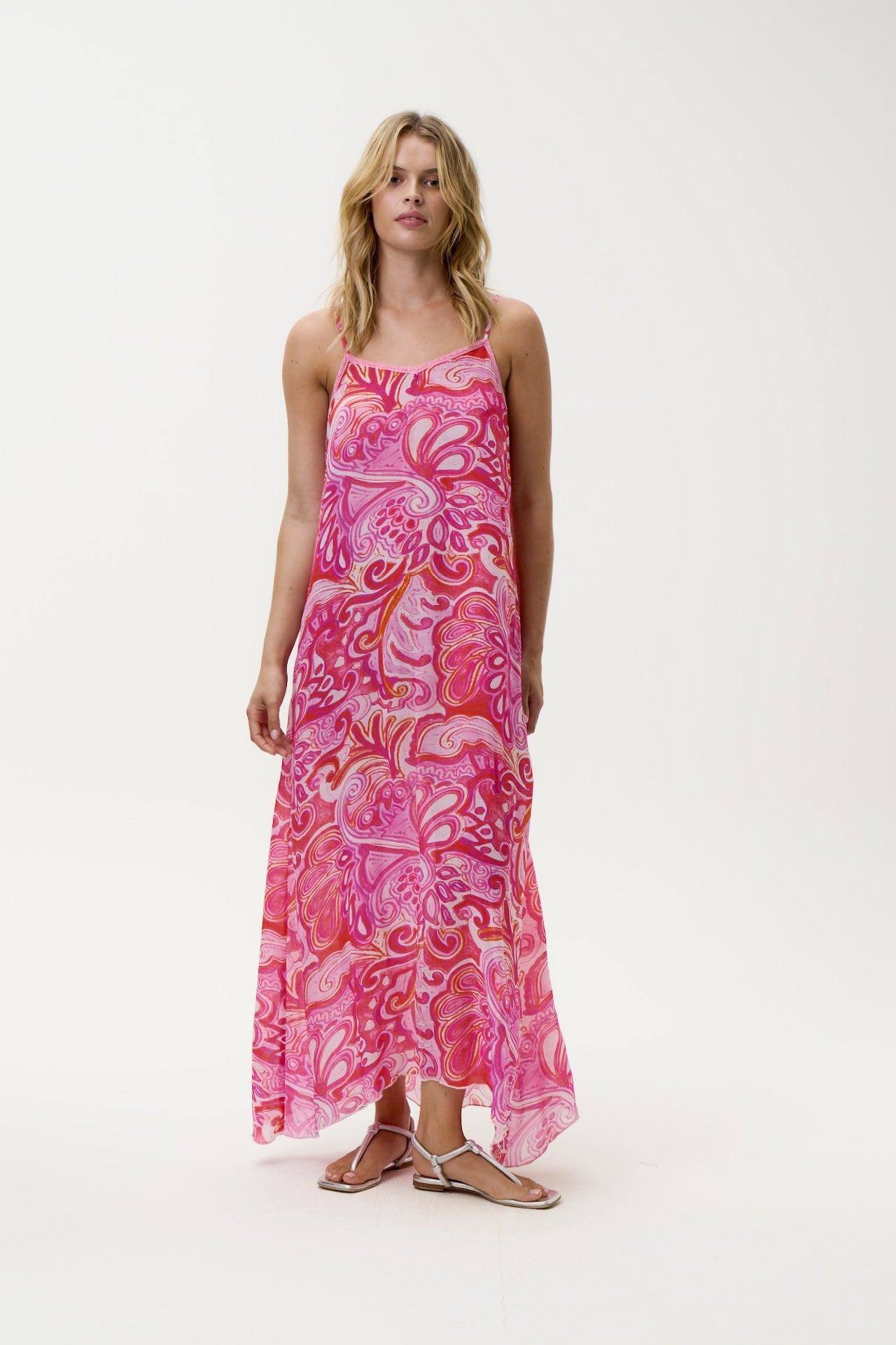 Antoinette Slip Merida Pink Swirl