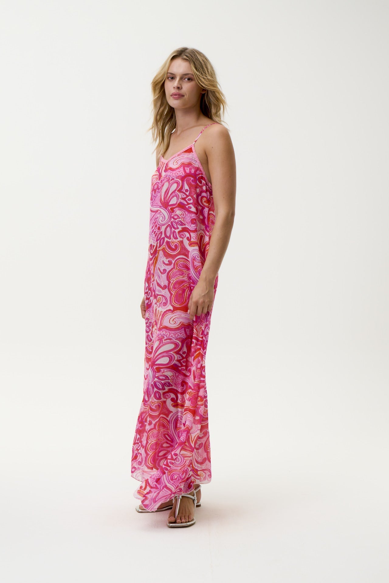 Antoinette Slip Merida Pink Swirl