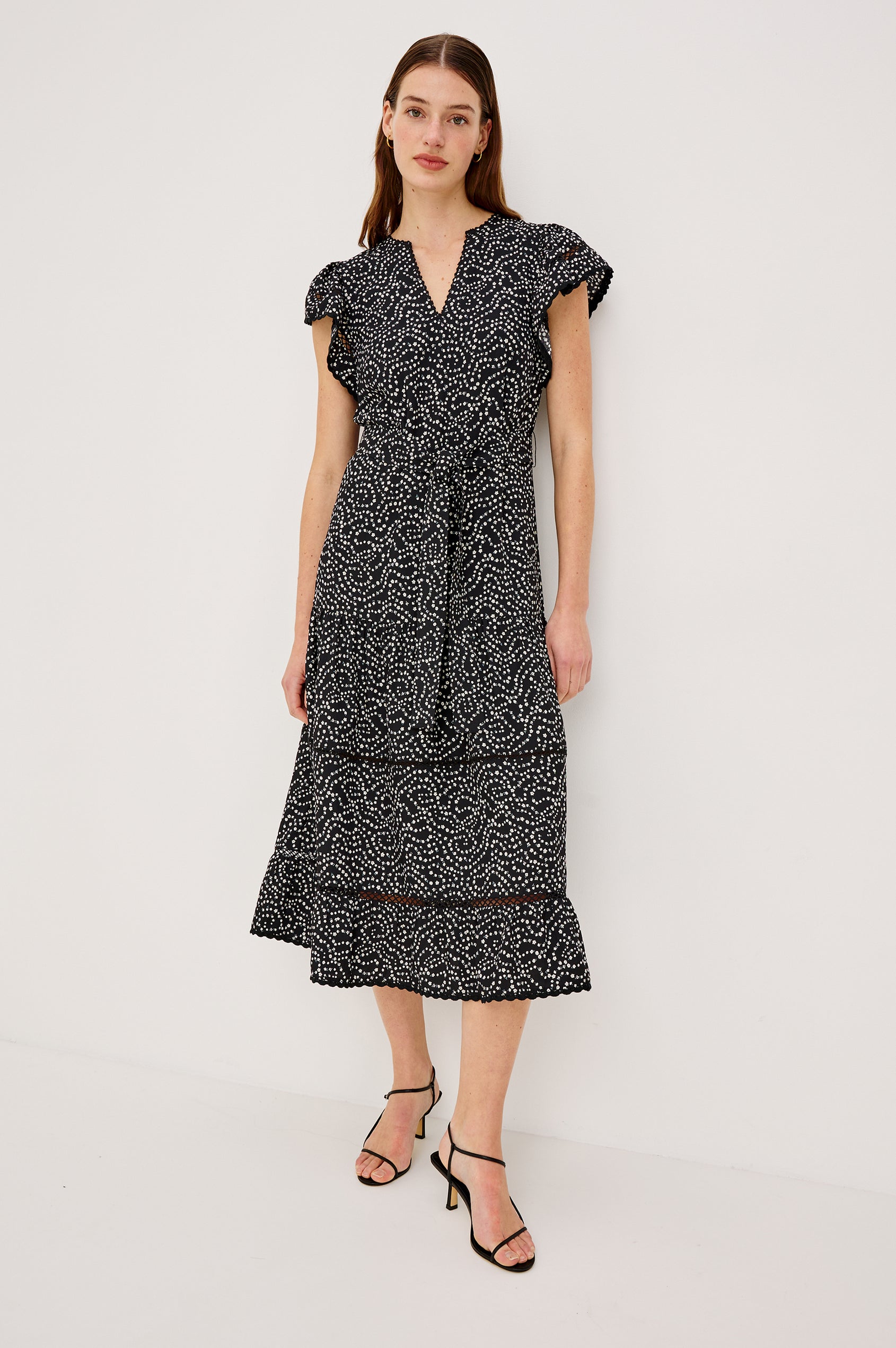 Gia Dress Mini Chain Daisies