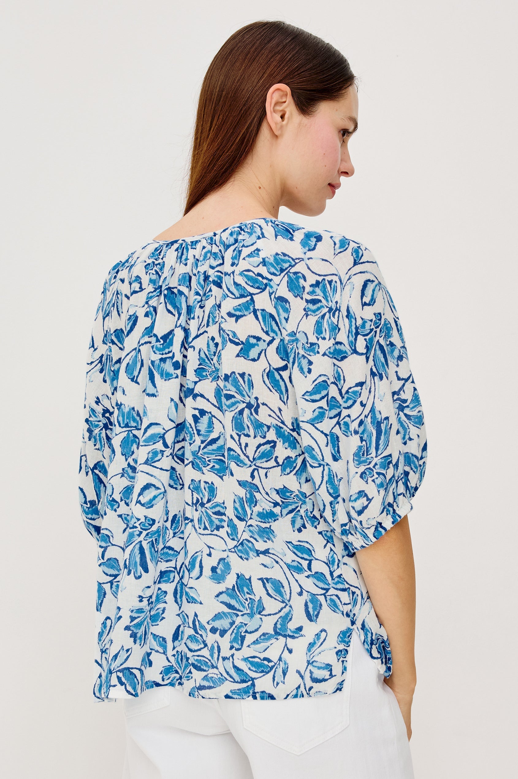 Kirstie Top Azure Jasmine